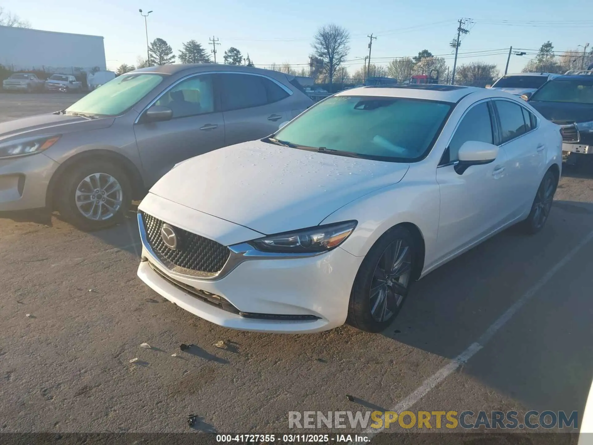 2 fotografías del automóvil dañado JM1GL1VM0K1506125 MAZDA MAZDA6 2019