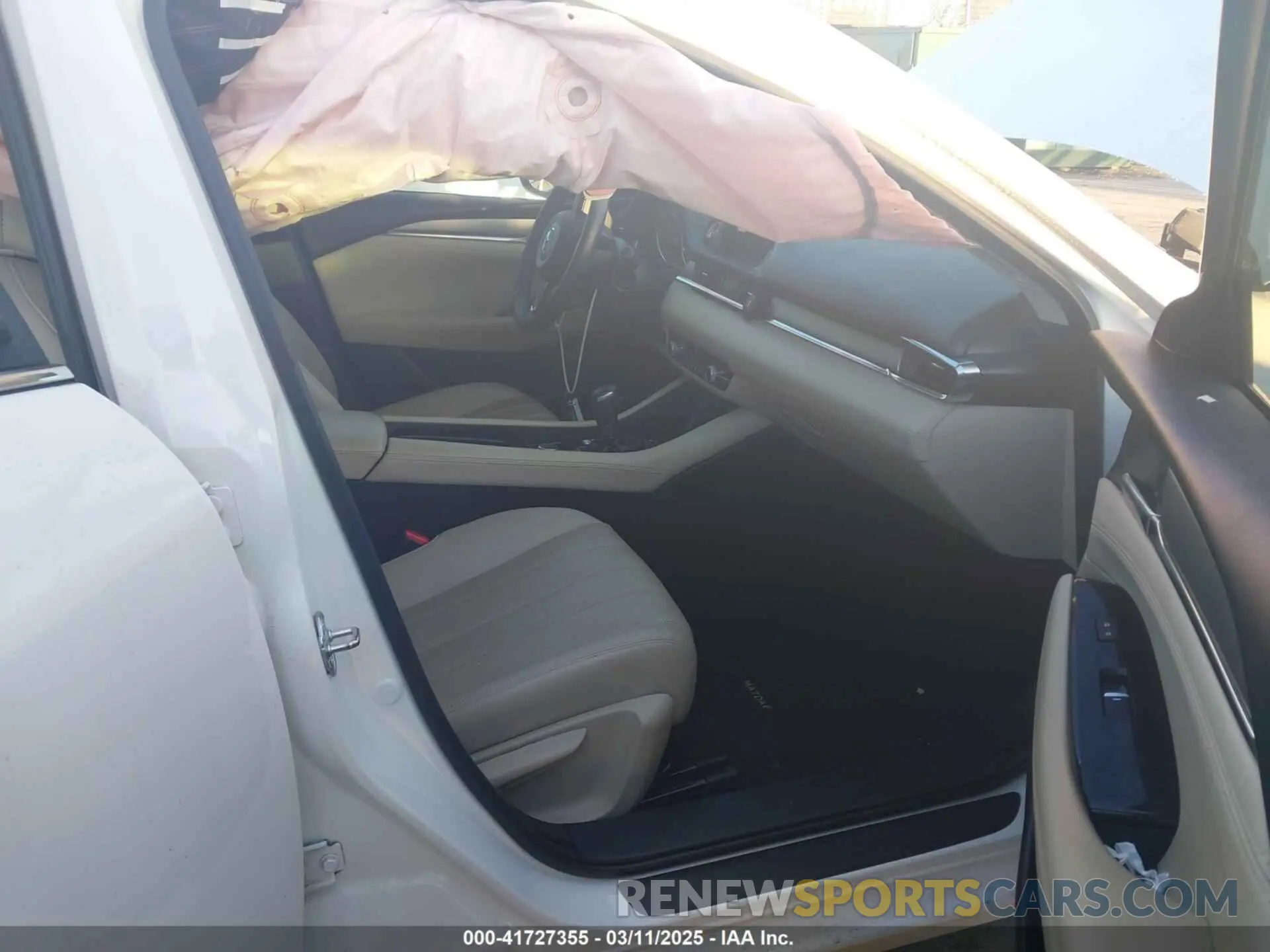 5 fotografías del automóvil dañado JM1GL1VM0K1506125 MAZDA MAZDA6 2019