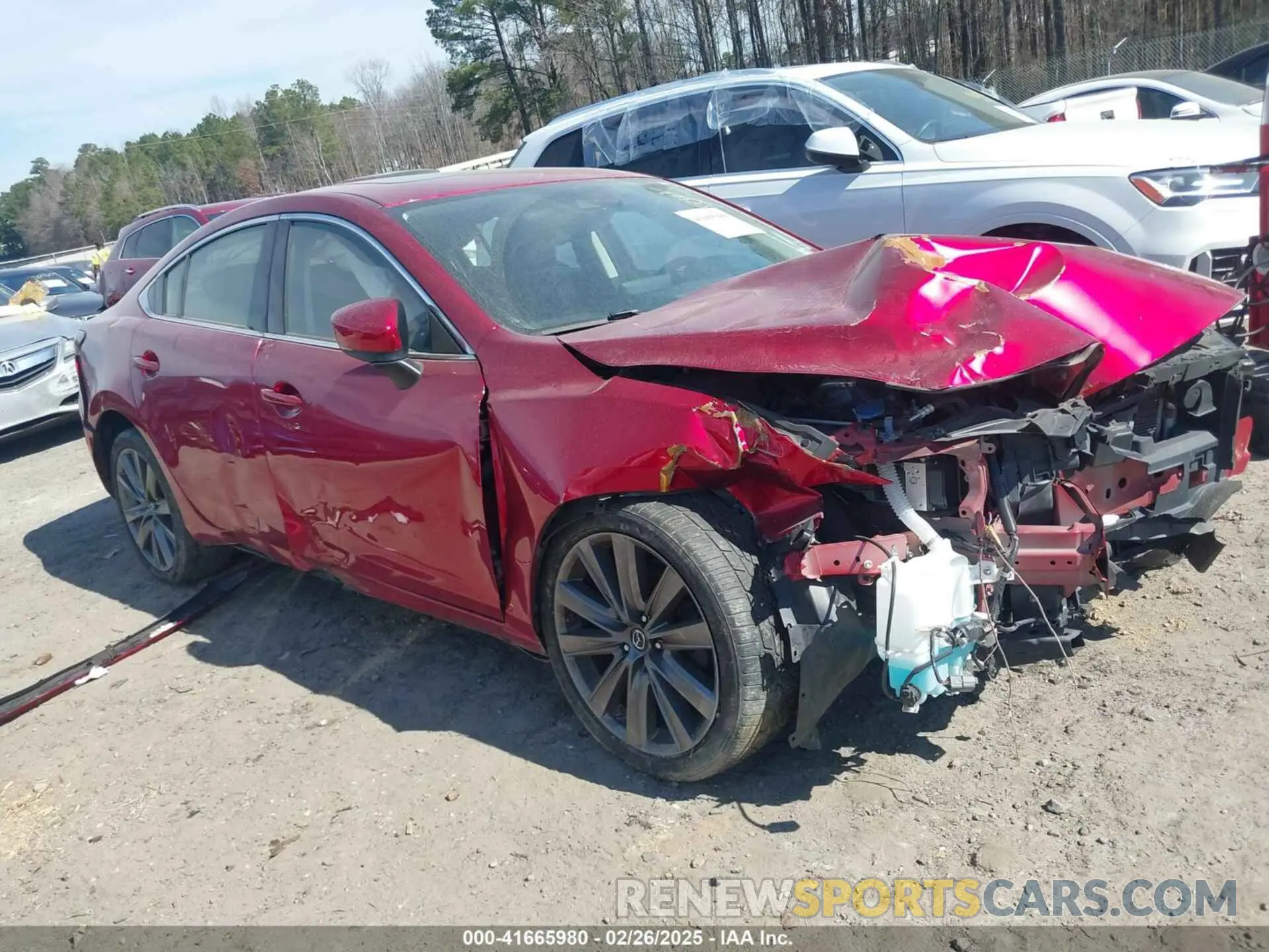 1 fotografías del automóvil dañado JM1GL1VM5K1501051 MAZDA MAZDA6 2019