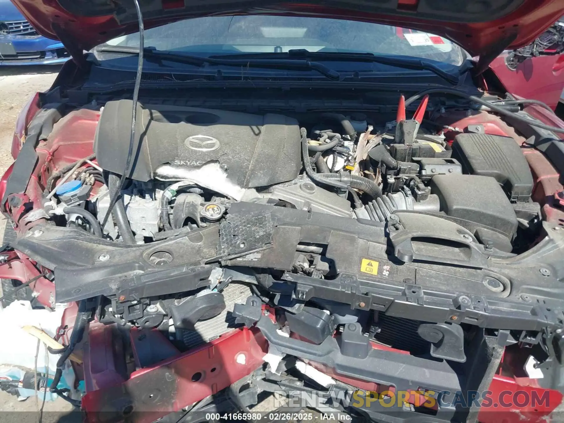 10 fotografías del automóvil dañado JM1GL1VM5K1501051 MAZDA MAZDA6 2019