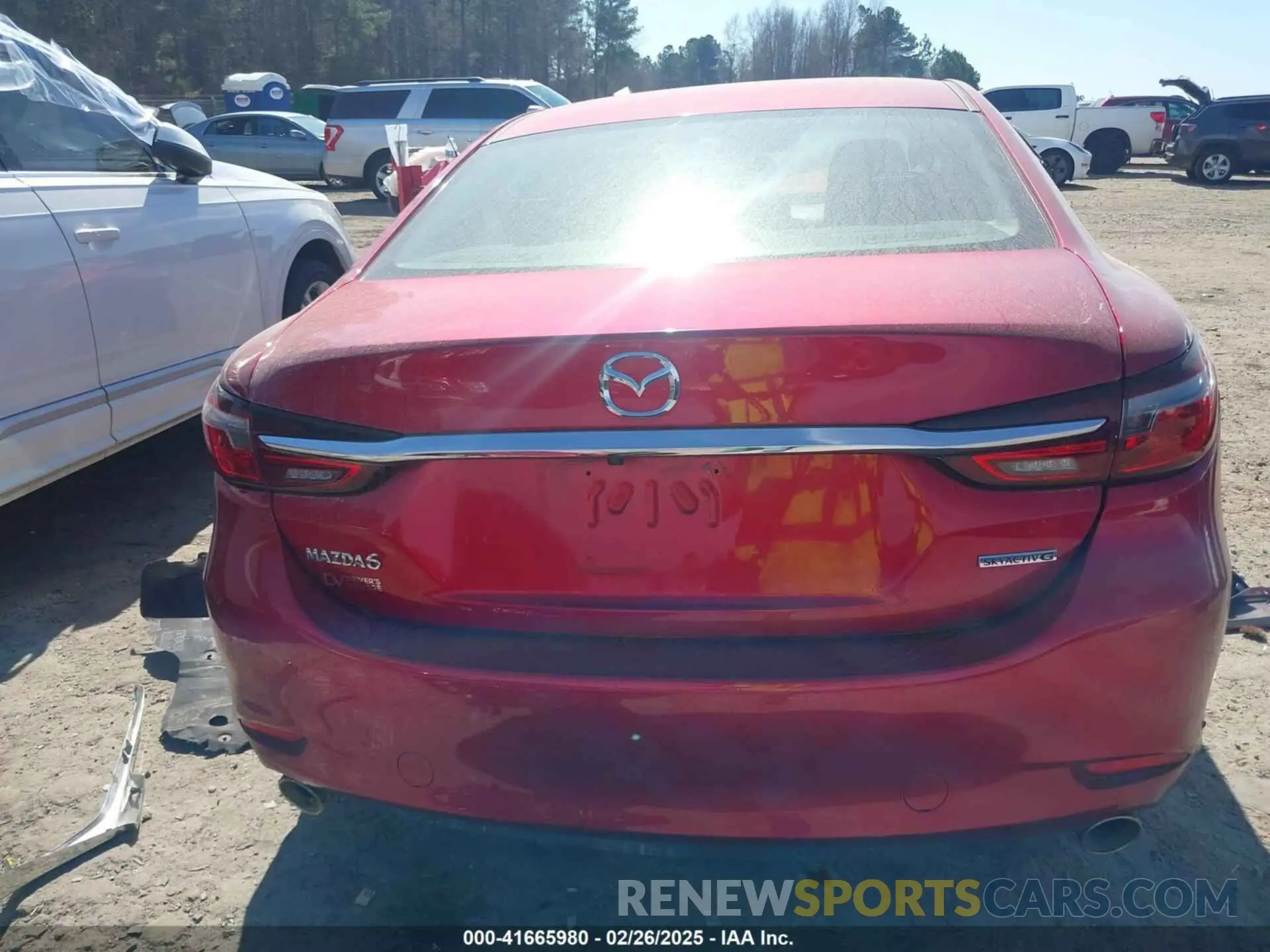 17 fotografías del automóvil dañado JM1GL1VM5K1501051 MAZDA MAZDA6 2019