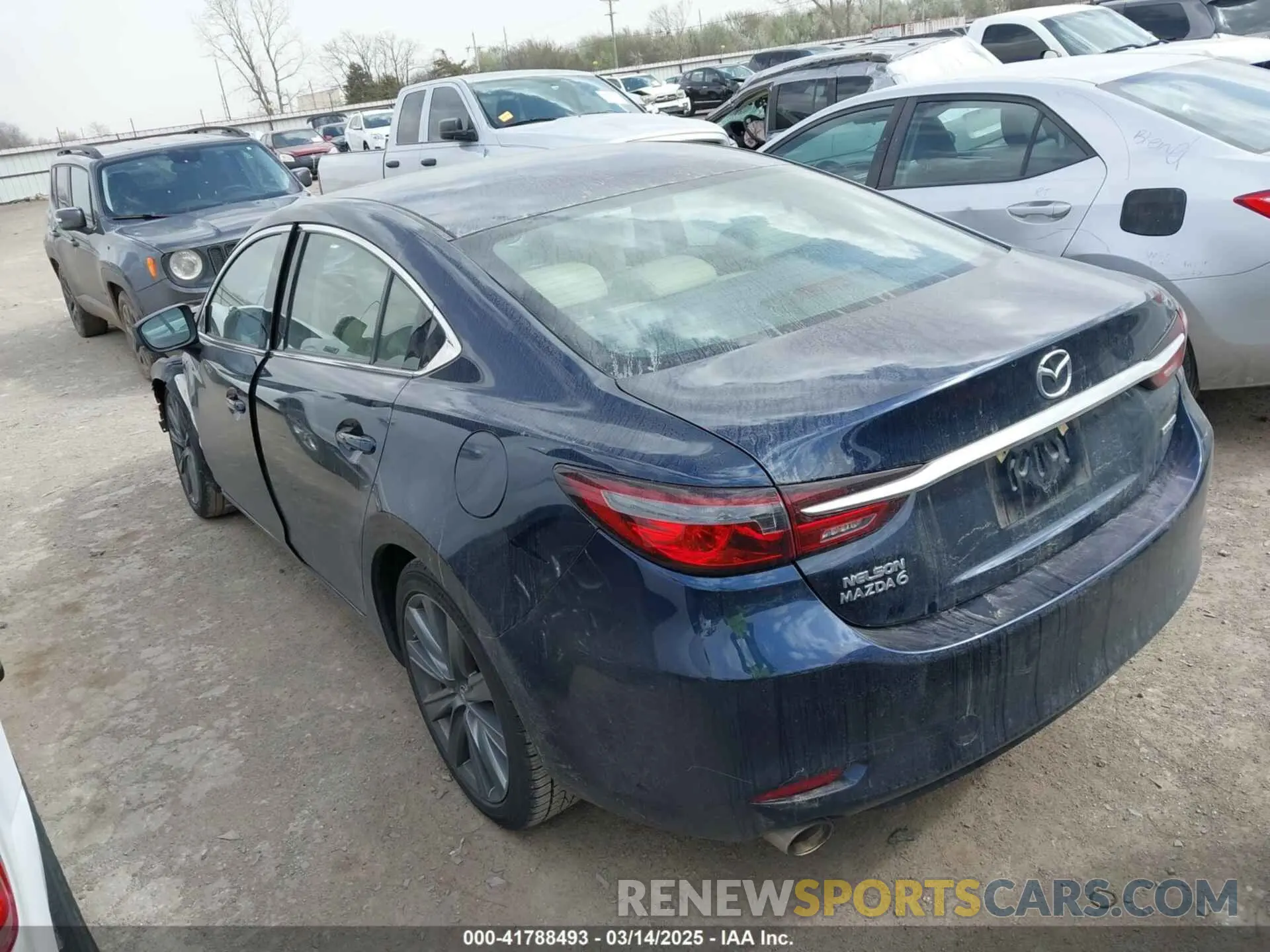 3 fotografías del automóvil dañado JM1GL1VM5K1503947 MAZDA MAZDA6 2019