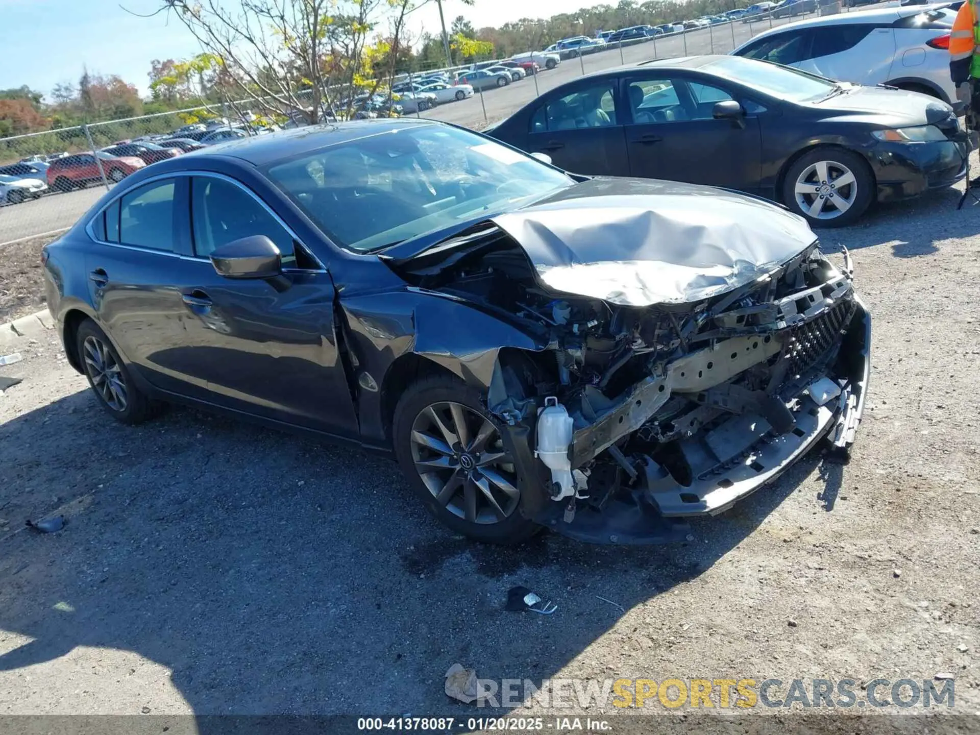 1 fotografías del automóvil dañado JM1GL1UM7L1527203 MAZDA MAZDA6 2020