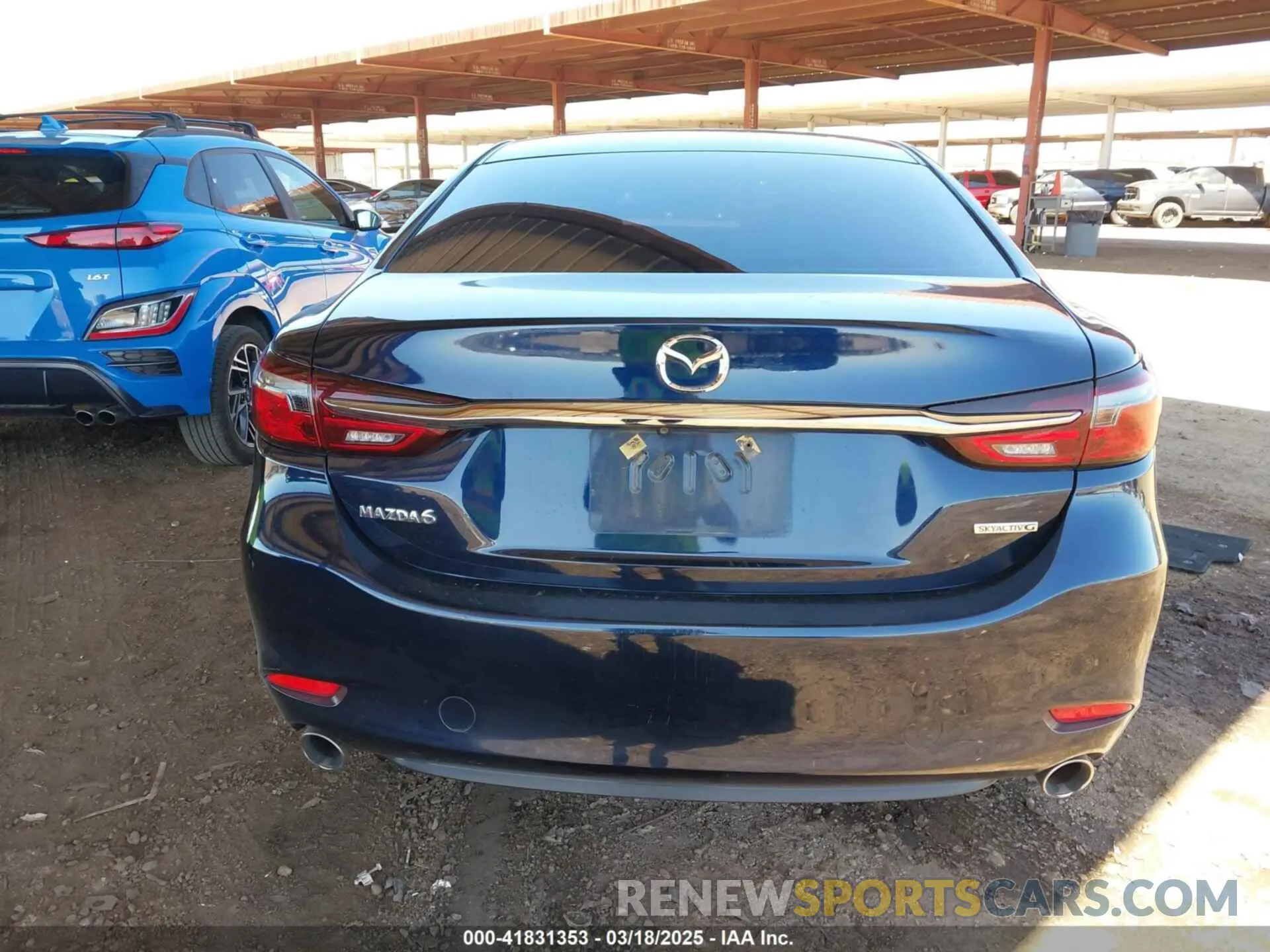 16 fotografías del automóvil dañado JM1GL1VM2L1514941 MAZDA MAZDA6 2020