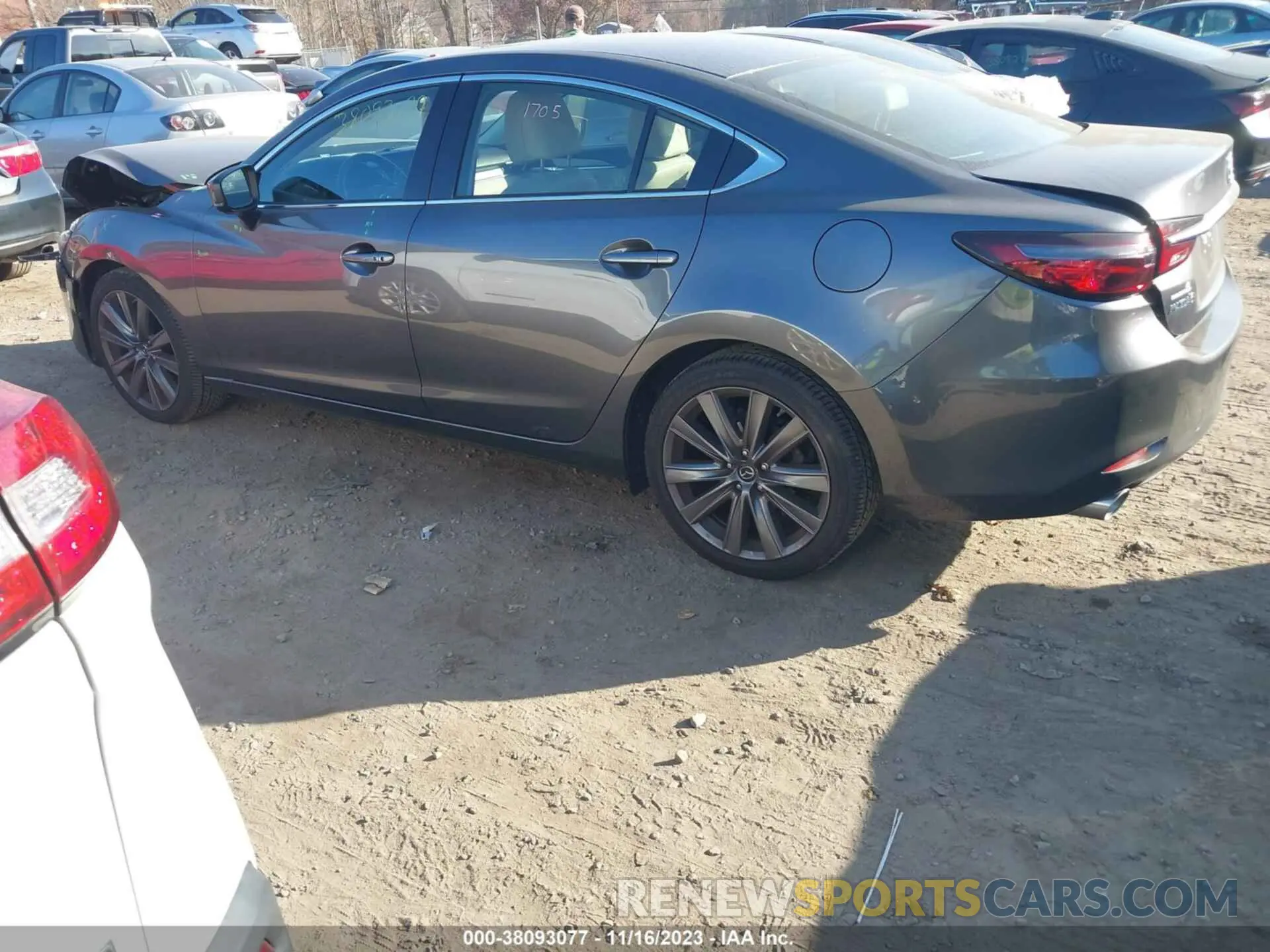 14 fotografías del automóvil dañado JM1GL1VM5L1525416 MAZDA MAZDA6 2020