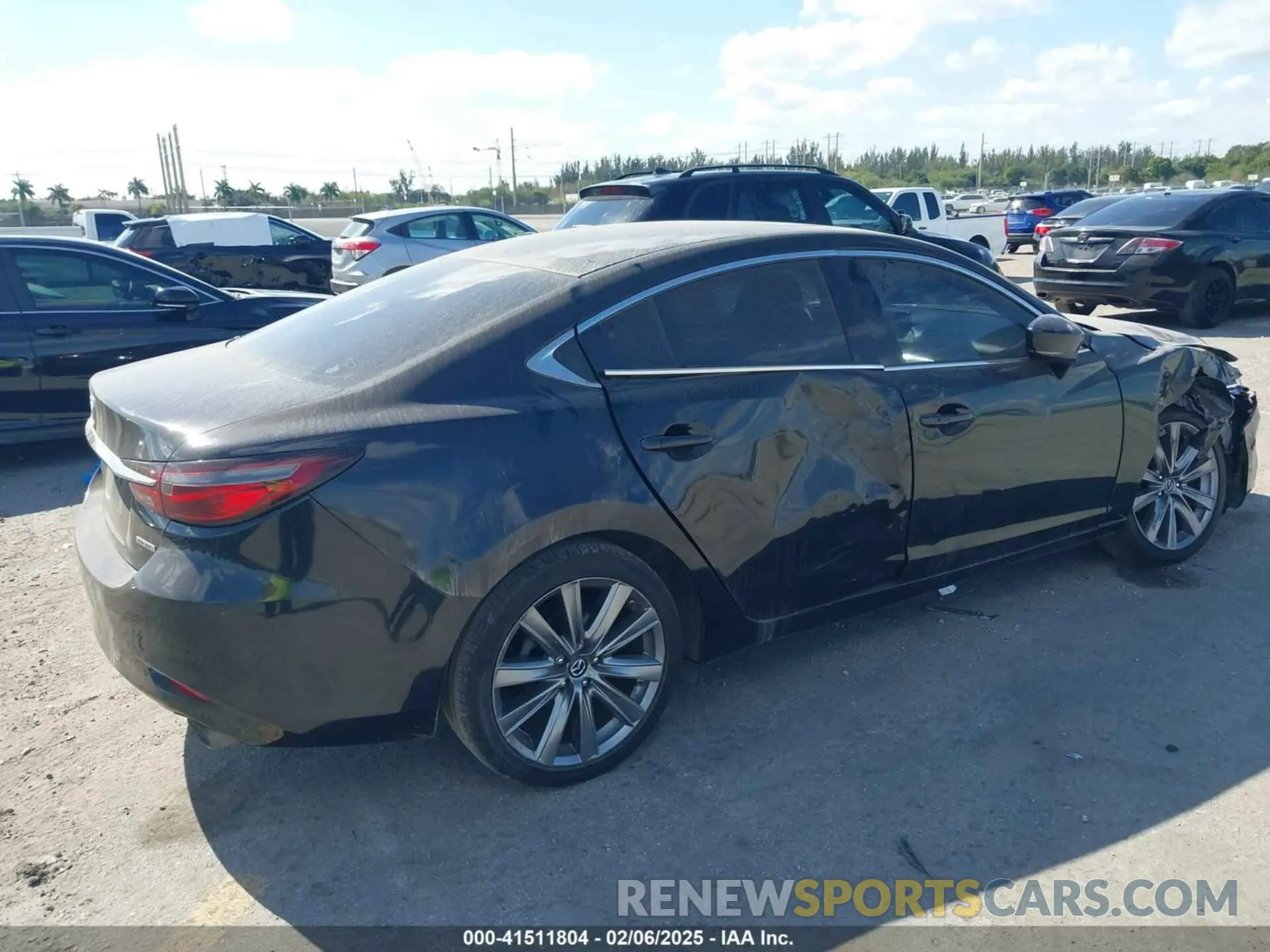 4 fotografías del automóvil dañado JM1GL1VMXL1517828 MAZDA MAZDA6 2020