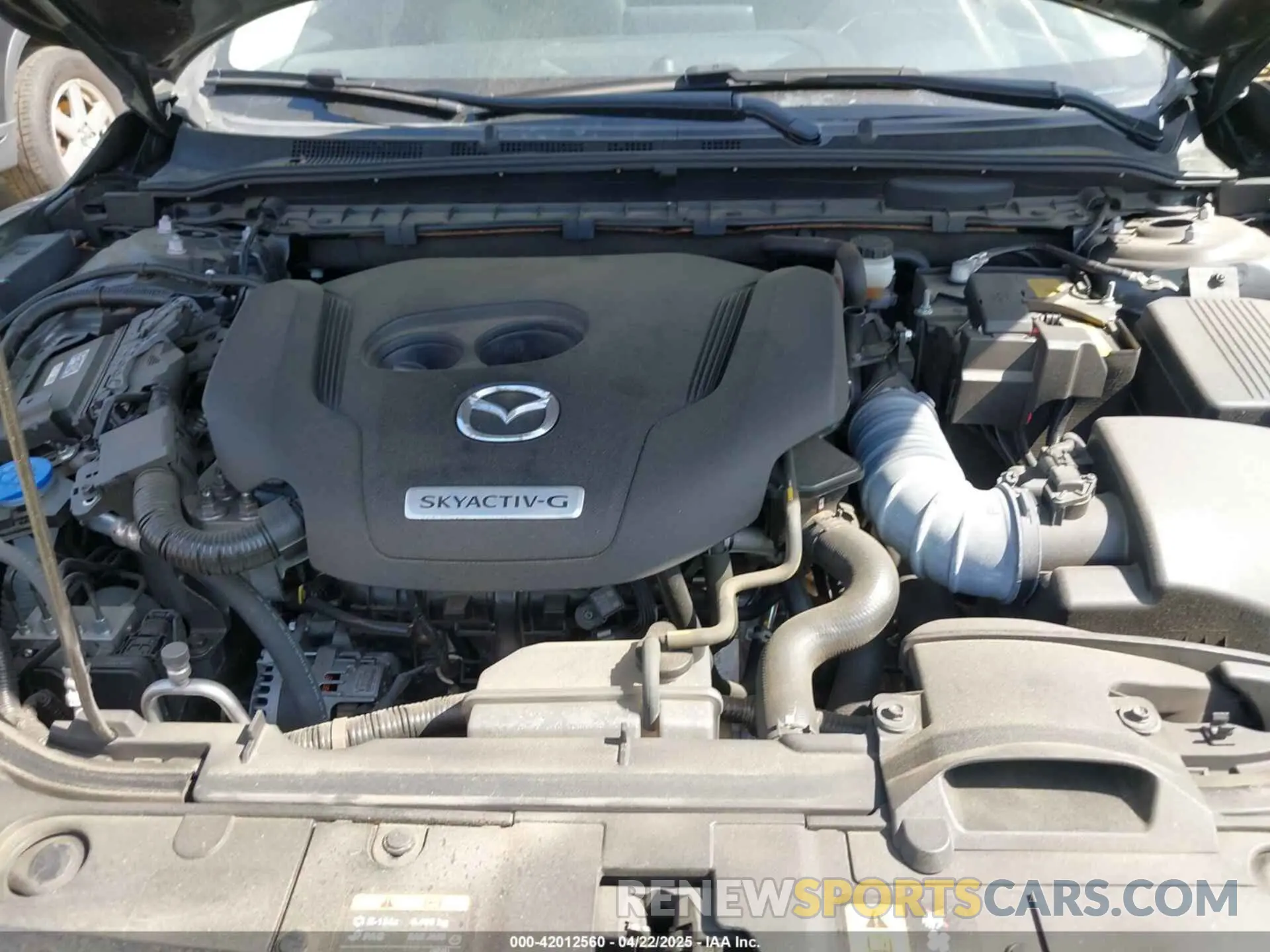 10 fotografías del automóvil dañado JM1GL1TY4M1600534 MAZDA MAZDA6 2021