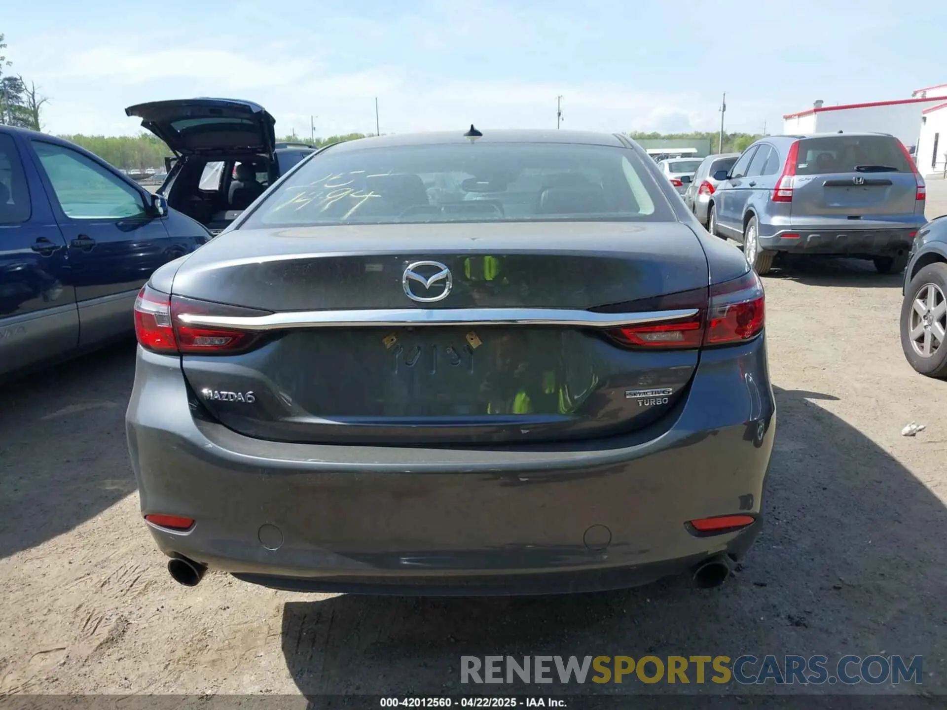 15 fotografías del automóvil dañado JM1GL1TY4M1600534 MAZDA MAZDA6 2021