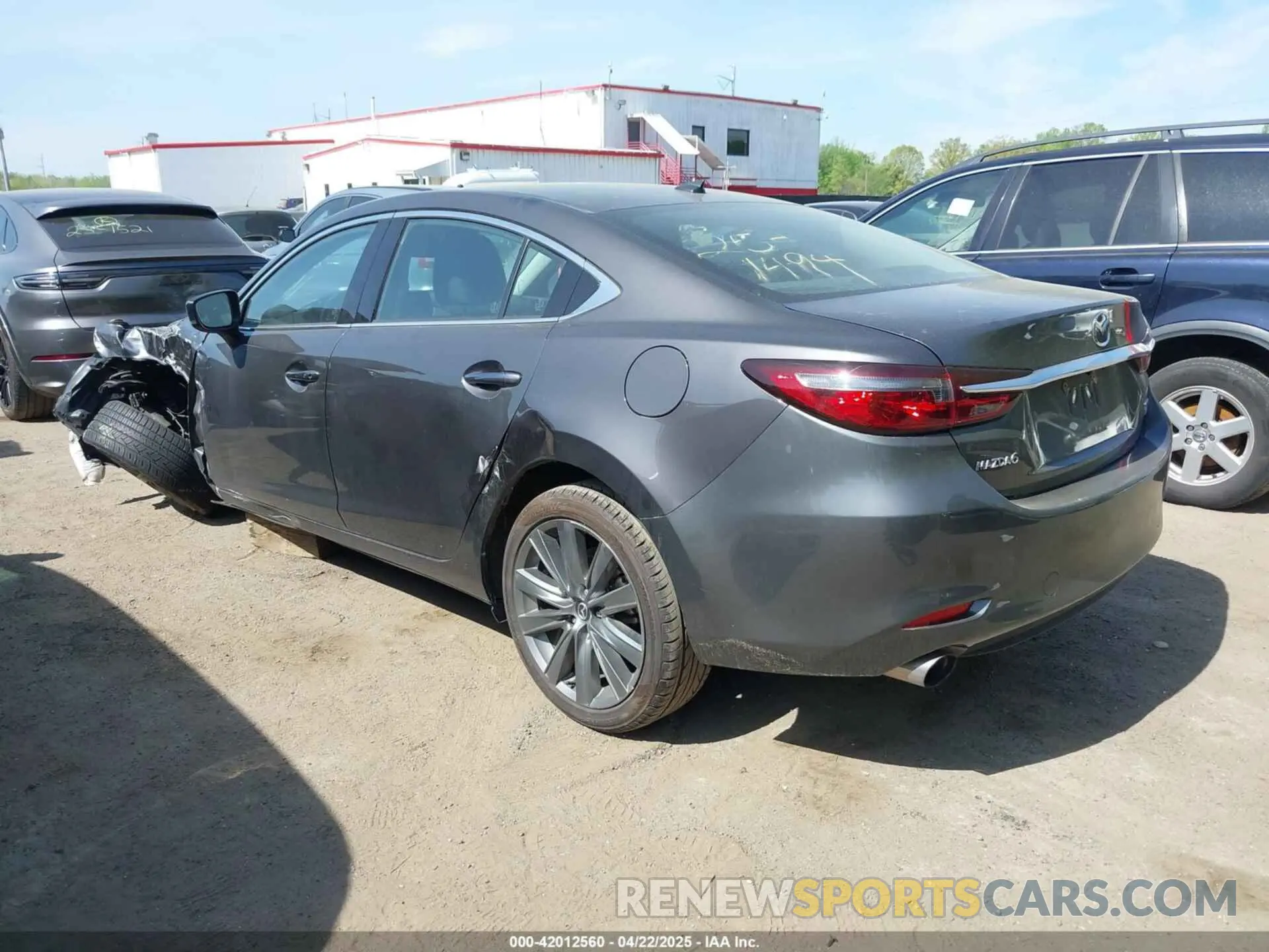 3 fotografías del automóvil dañado JM1GL1TY4M1600534 MAZDA MAZDA6 2021