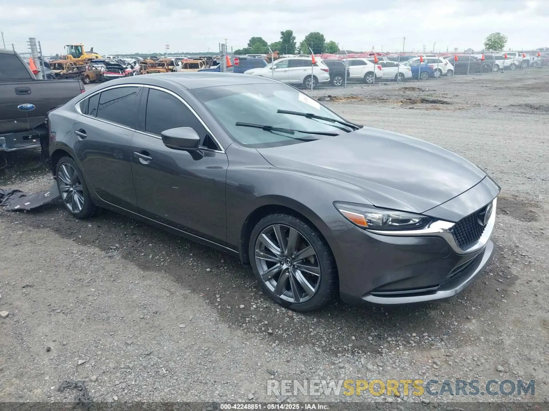 1 fotografías del automóvil dañado JM1GL1TY6M1600258 MAZDA MAZDA6 2021