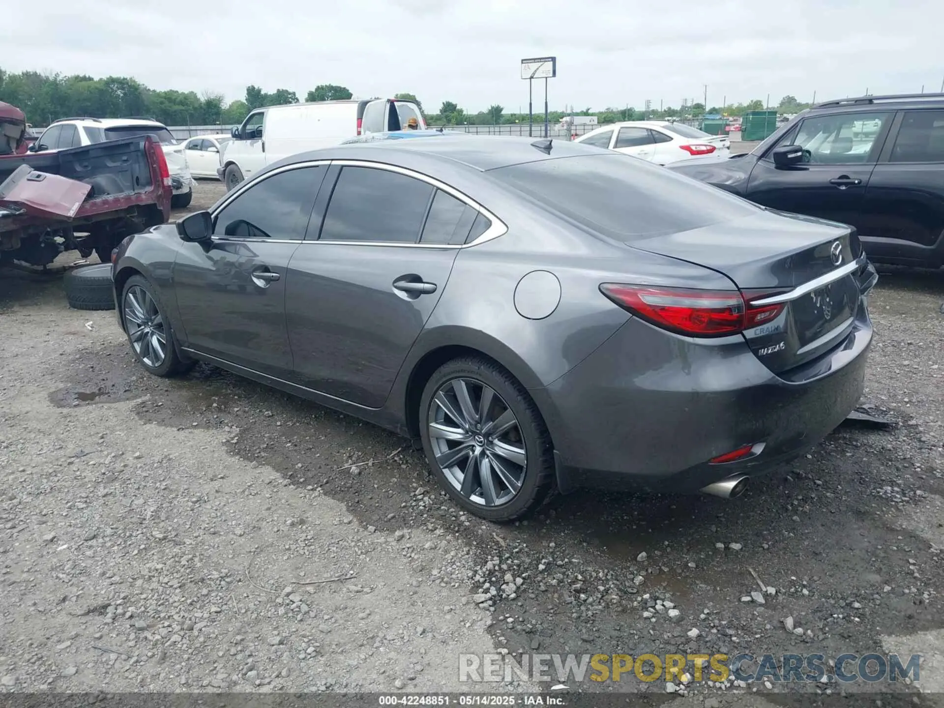 3 fotografías del automóvil dañado JM1GL1TY6M1600258 MAZDA MAZDA6 2021