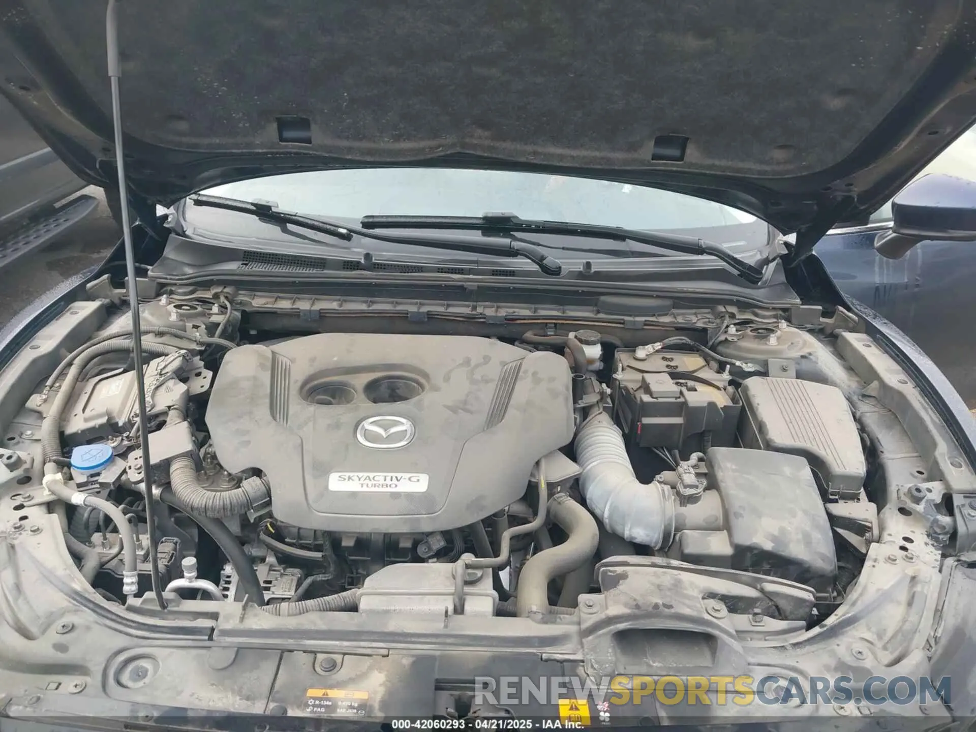 10 fotografías del automóvil dañado JM1GL1TYXM1619900 MAZDA MAZDA6 2021
