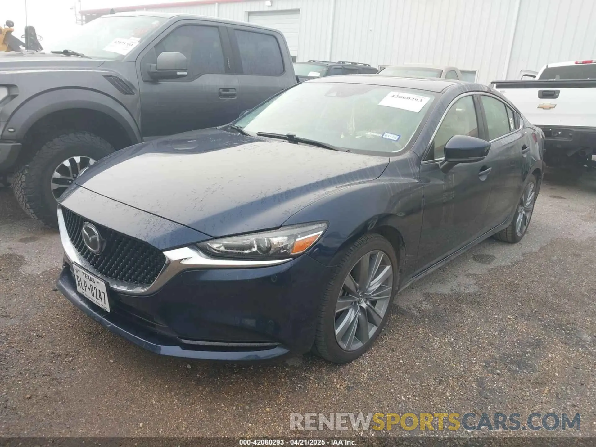 2 fotografías del automóvil dañado JM1GL1TYXM1619900 MAZDA MAZDA6 2021