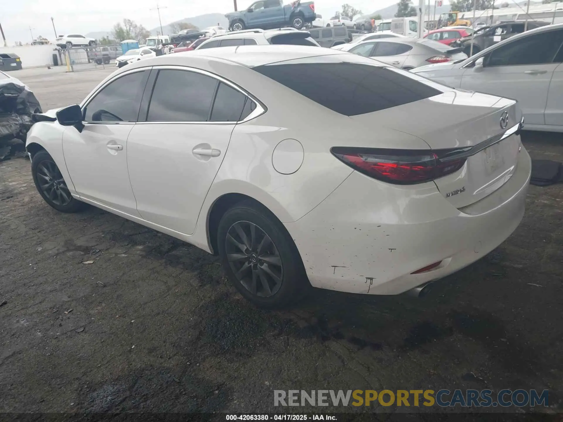 3 fotografías del automóvil dañado JM1GL1UM3M1610287 MAZDA MAZDA6 2021
