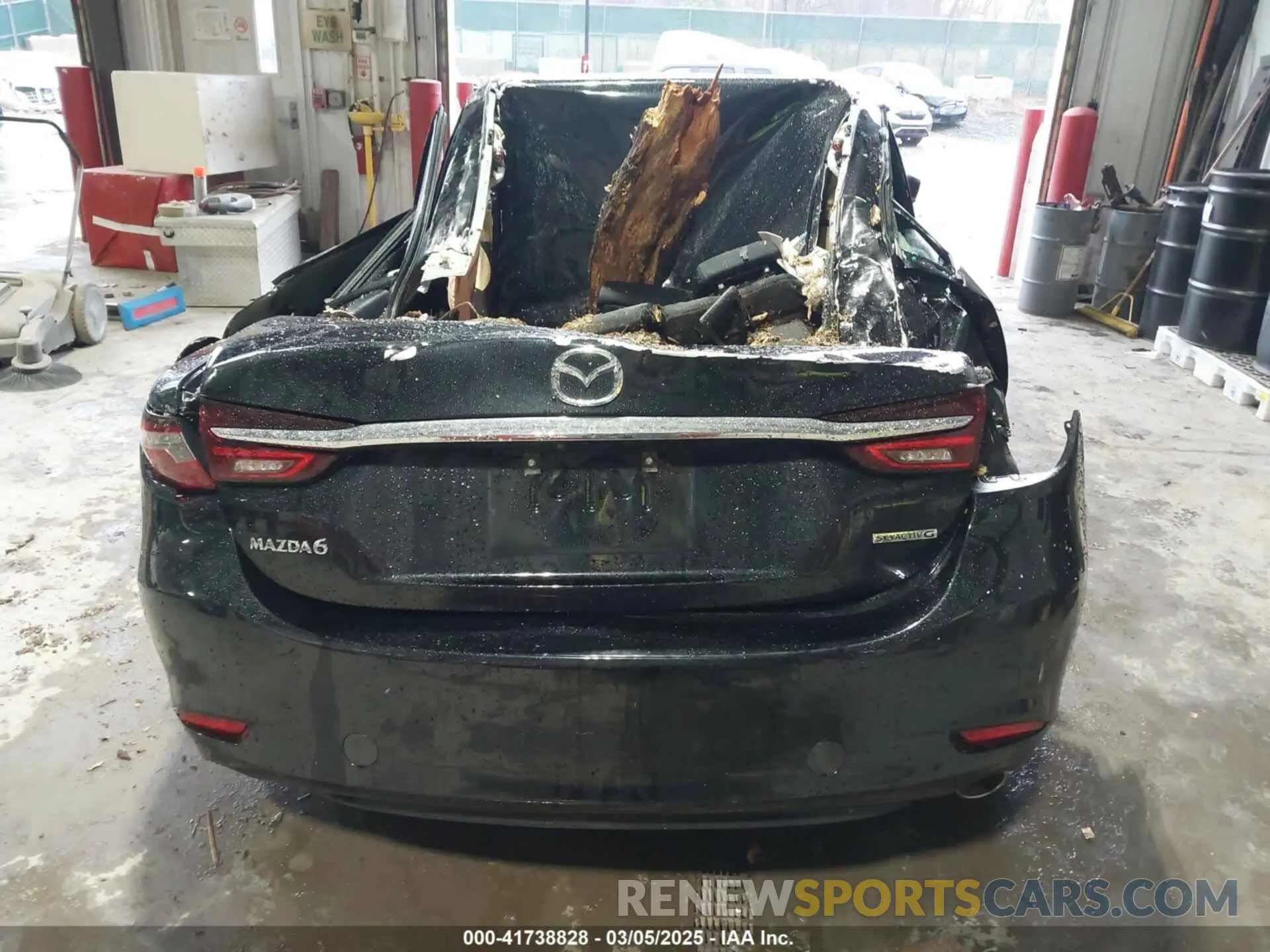 17 fotografías del automóvil dañado JM1GL1UM9M1613243 MAZDA MAZDA6 2021