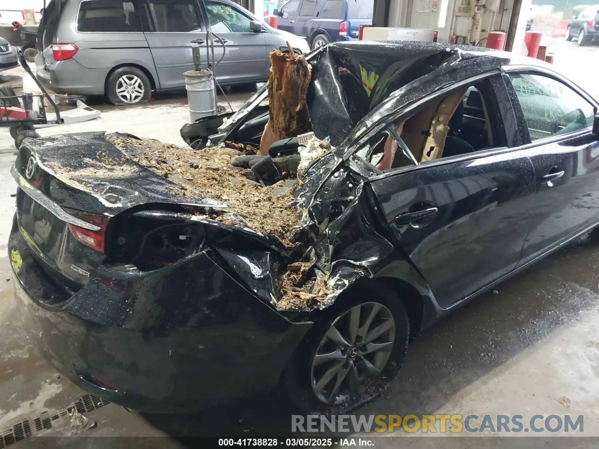 18 fotografías del automóvil dañado JM1GL1UM9M1613243 MAZDA MAZDA6 2021