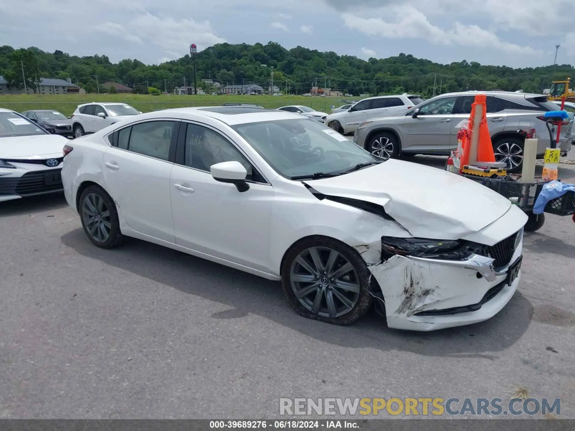 1 fotografías del automóvil dañado JM1GL1VM1M1603501 MAZDA MAZDA6 2021