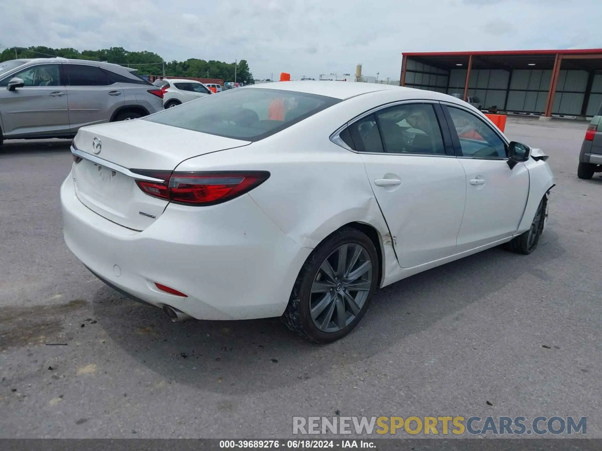 4 fotografías del automóvil dañado JM1GL1VM1M1603501 MAZDA MAZDA6 2021