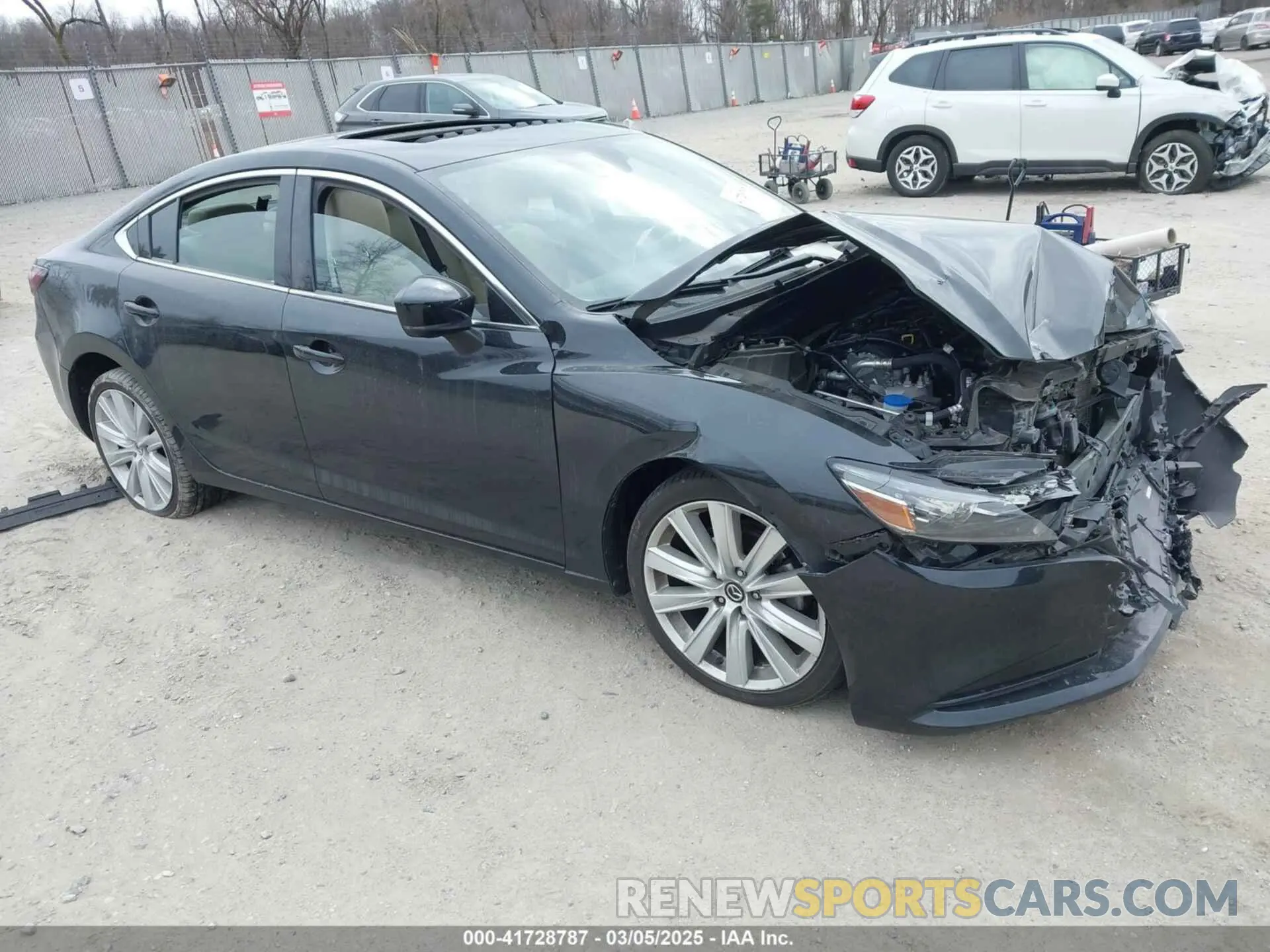 1 fotografías del automóvil dañado JM1GL1VM1M1604566 MAZDA MAZDA6 2021