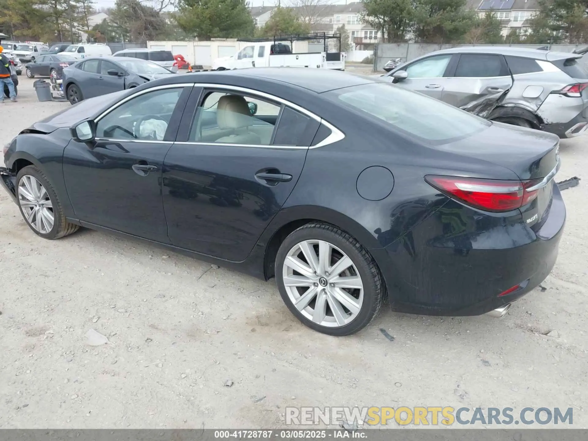 3 fotografías del automóvil dañado JM1GL1VM1M1604566 MAZDA MAZDA6 2021