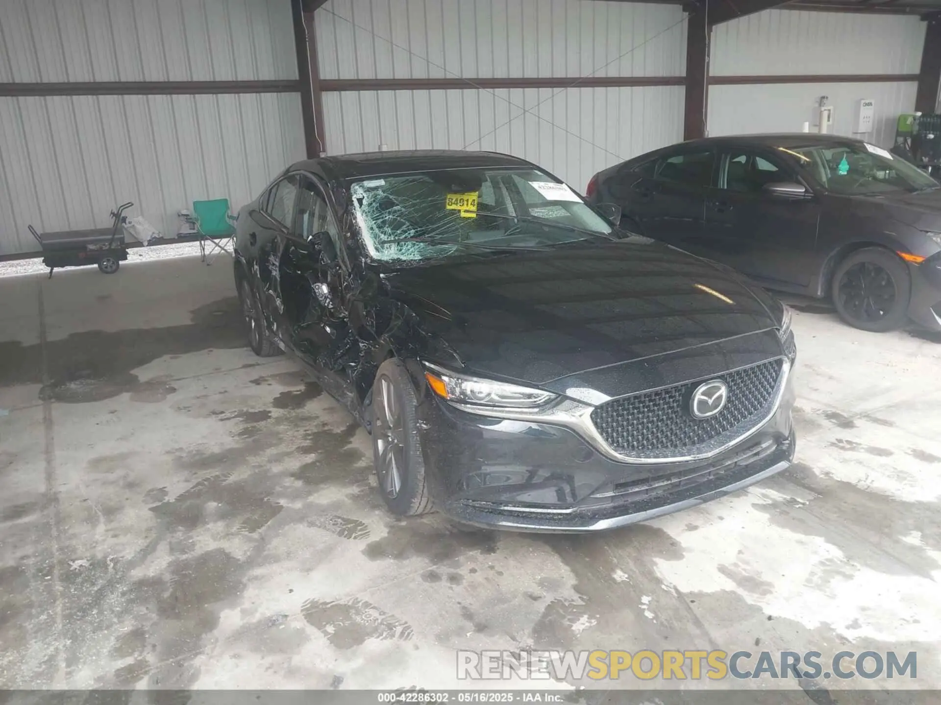 1 fotografías del automóvil dañado JM1GL1VM1M1610254 MAZDA MAZDA6 2021