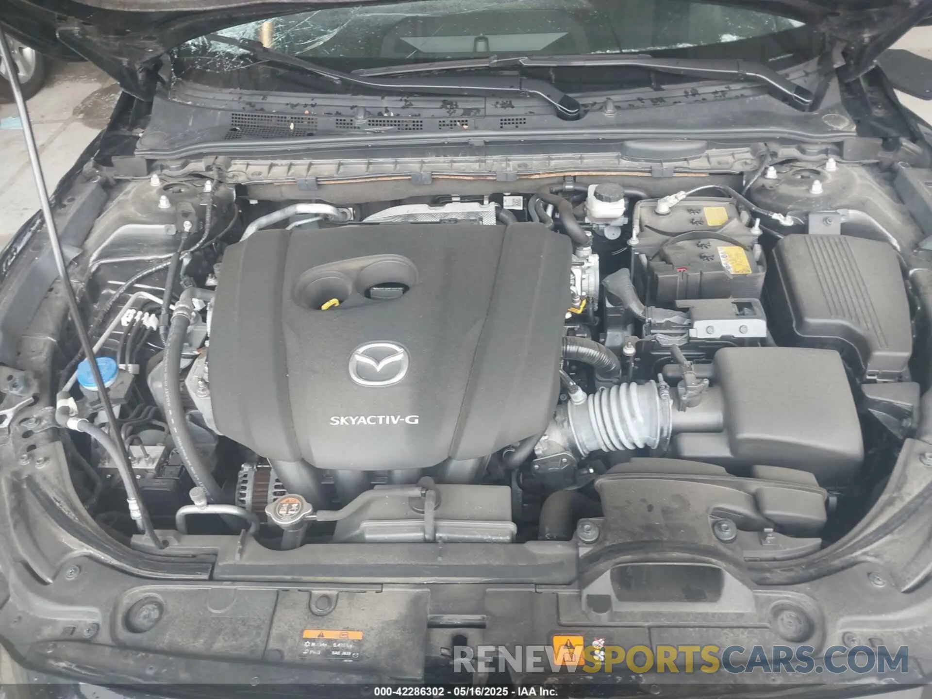 10 fotografías del automóvil dañado JM1GL1VM1M1610254 MAZDA MAZDA6 2021