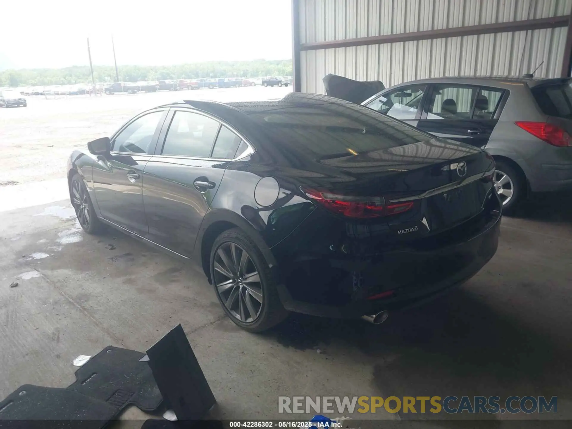 3 fotografías del automóvil dañado JM1GL1VM1M1610254 MAZDA MAZDA6 2021
