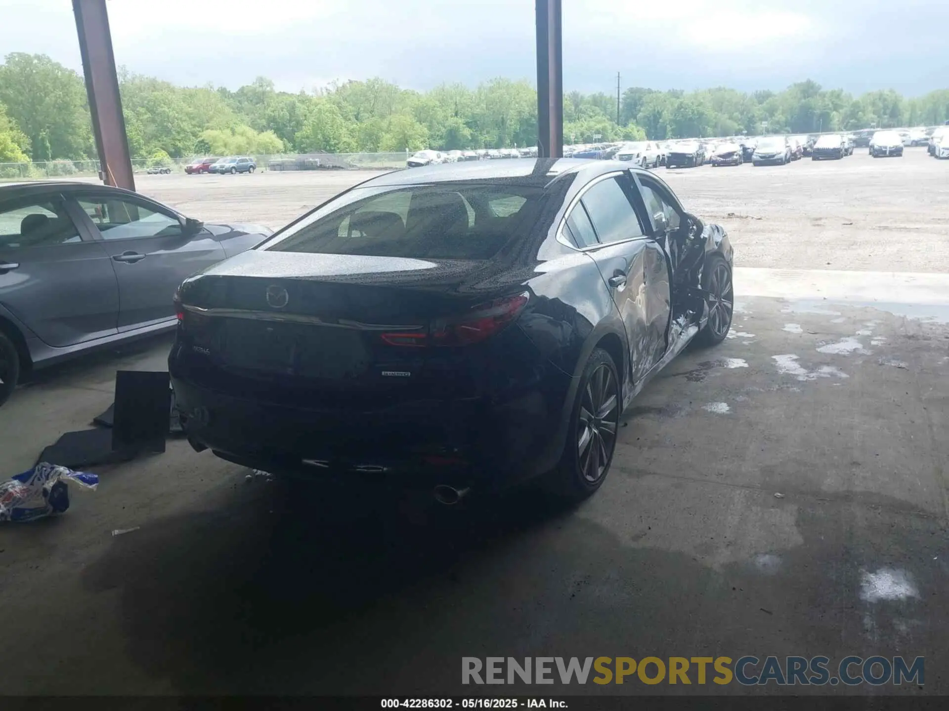 4 fotografías del automóvil dañado JM1GL1VM1M1610254 MAZDA MAZDA6 2021