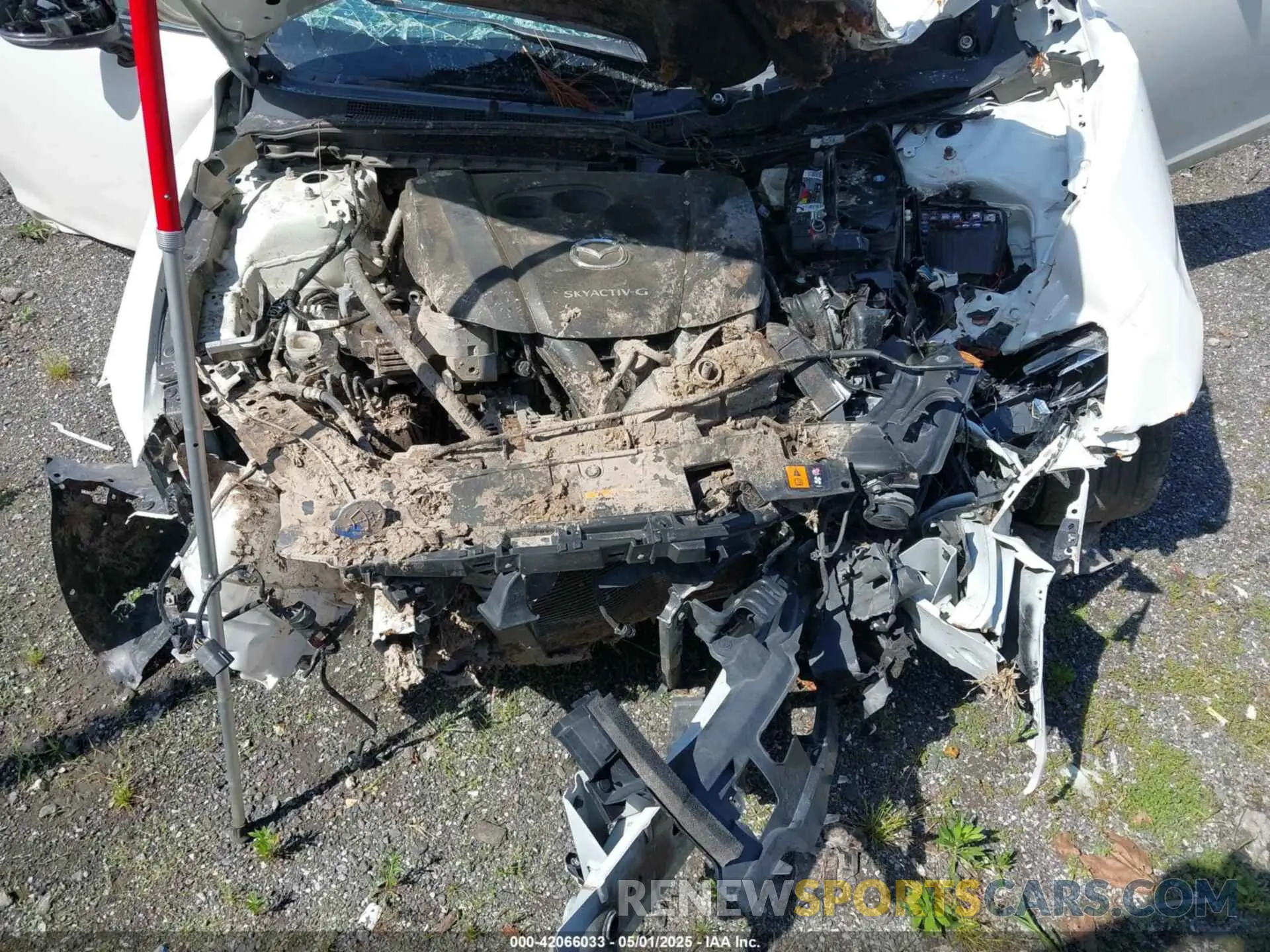 10 fotografías del automóvil dañado JM1GL1VM5M1603551 MAZDA MAZDA6 2021