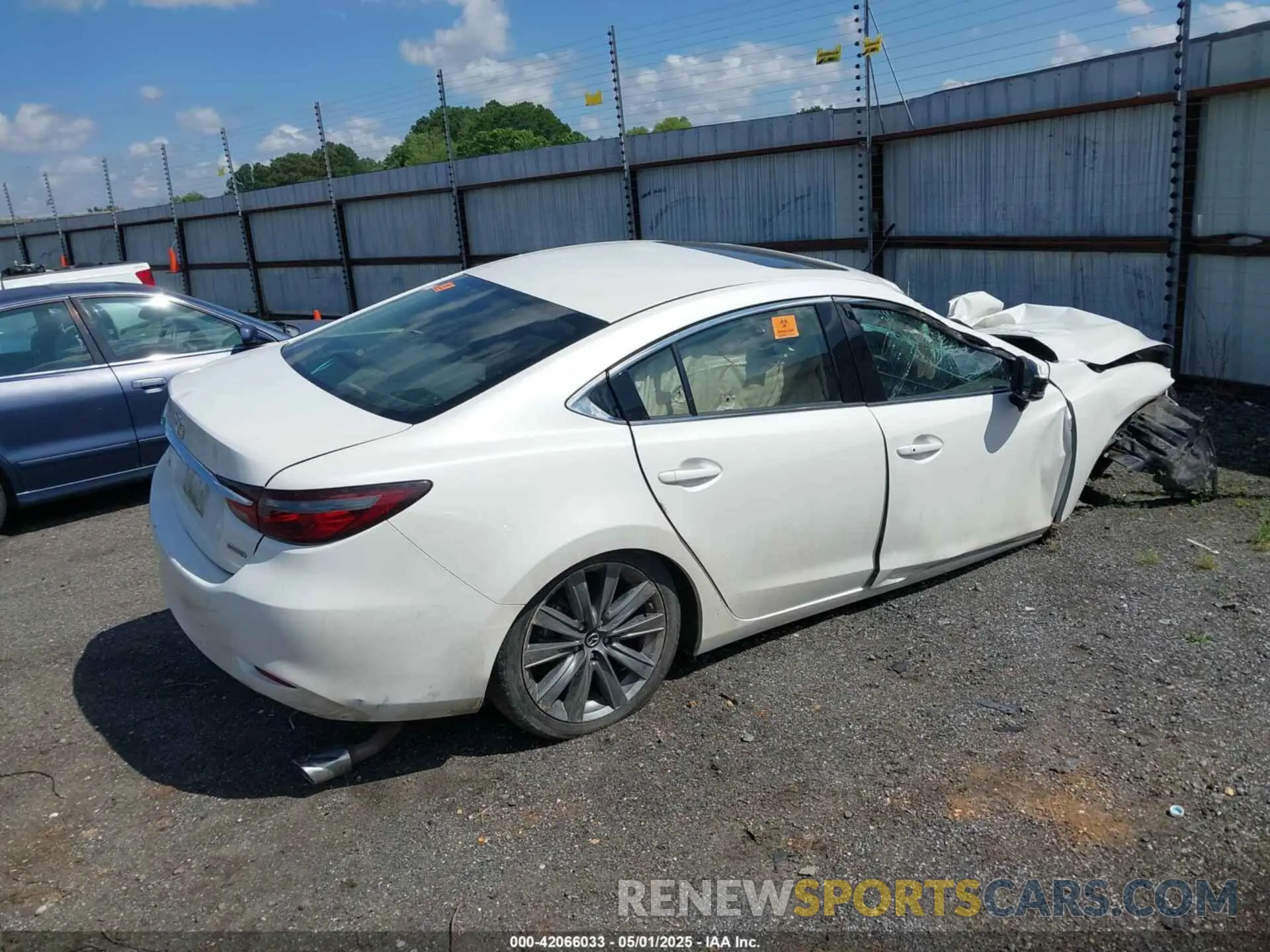 4 fotografías del automóvil dañado JM1GL1VM5M1603551 MAZDA MAZDA6 2021
