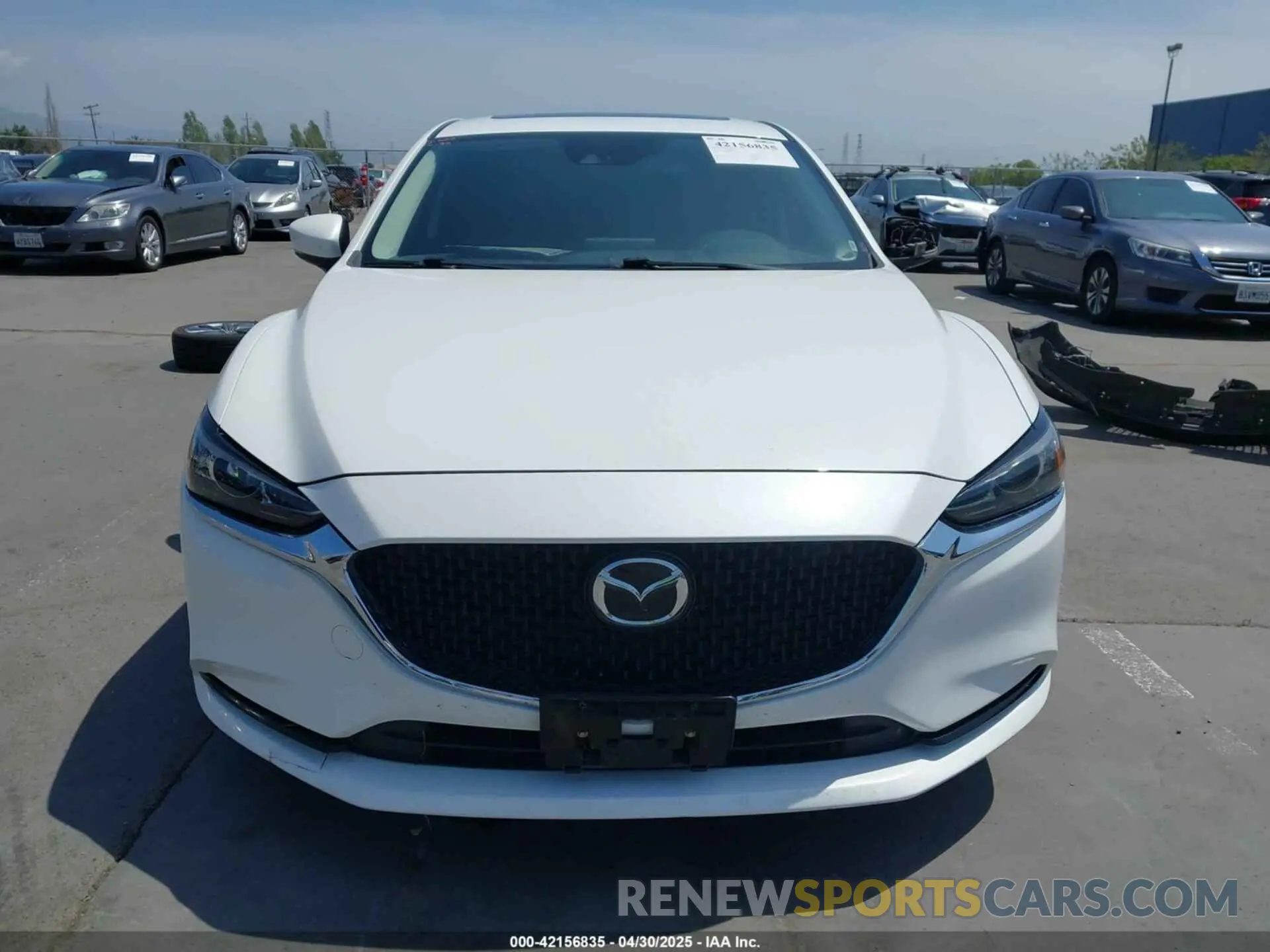 13 fotografías del automóvil dañado JM1GL1VM6M1600318 MAZDA MAZDA6 2021