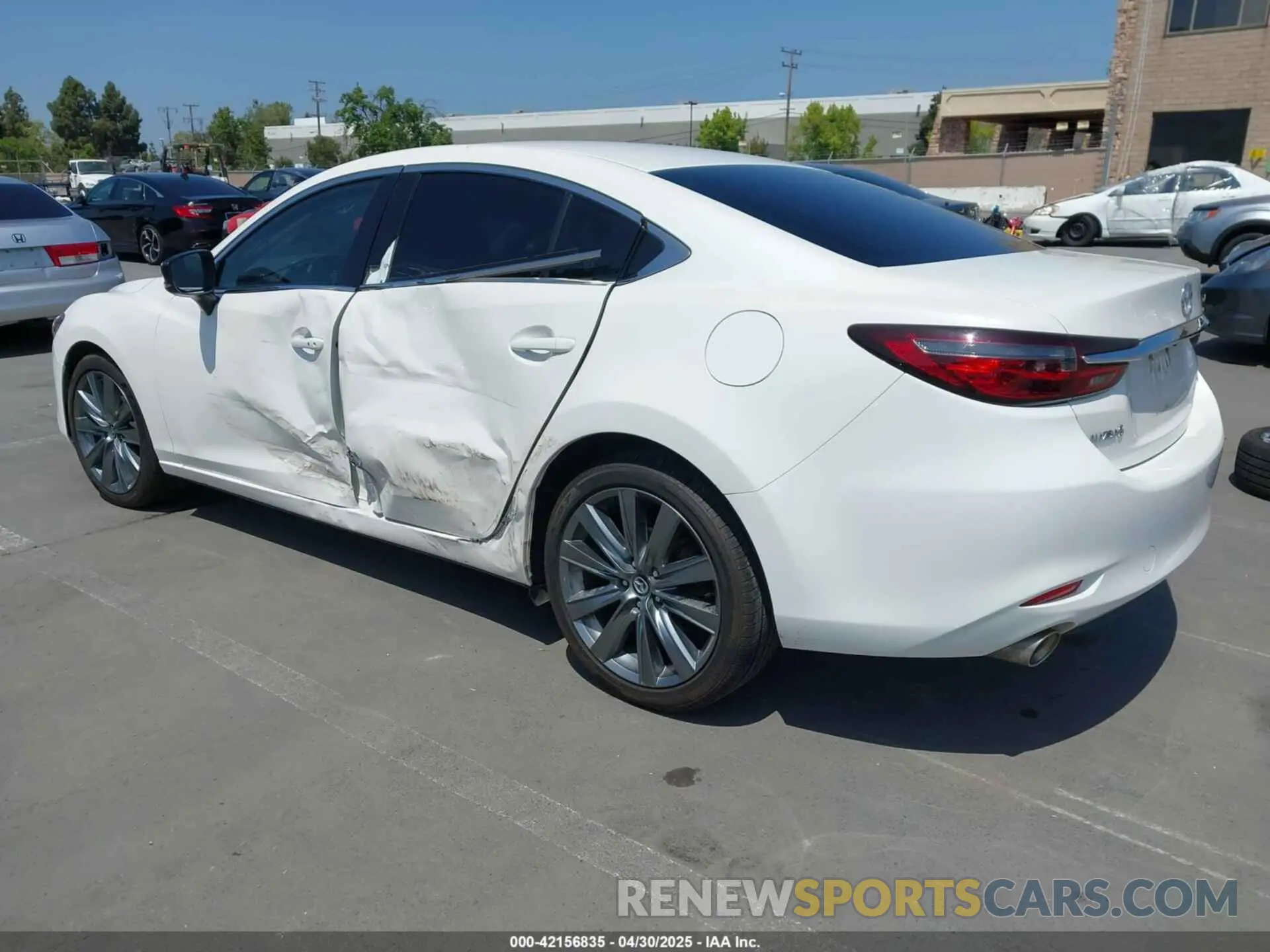 3 fotografías del automóvil dañado JM1GL1VM6M1600318 MAZDA MAZDA6 2021