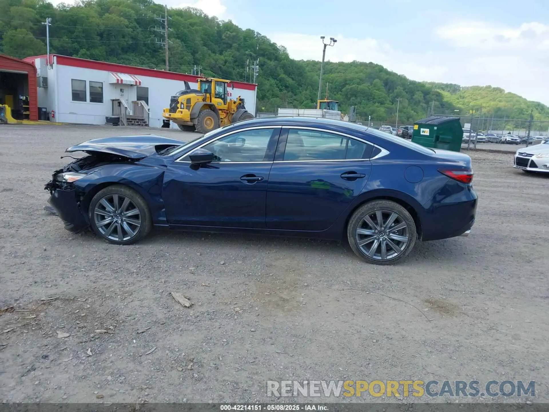14 fotografías del automóvil dañado JM1GL1VM6M1616583 MAZDA MAZDA6 2021