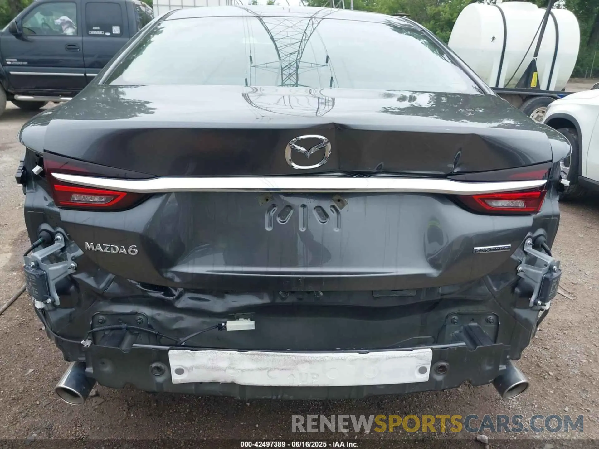 6 fotografías del automóvil dañado JM1GL1VM8M1603074 MAZDA MAZDA6 2021