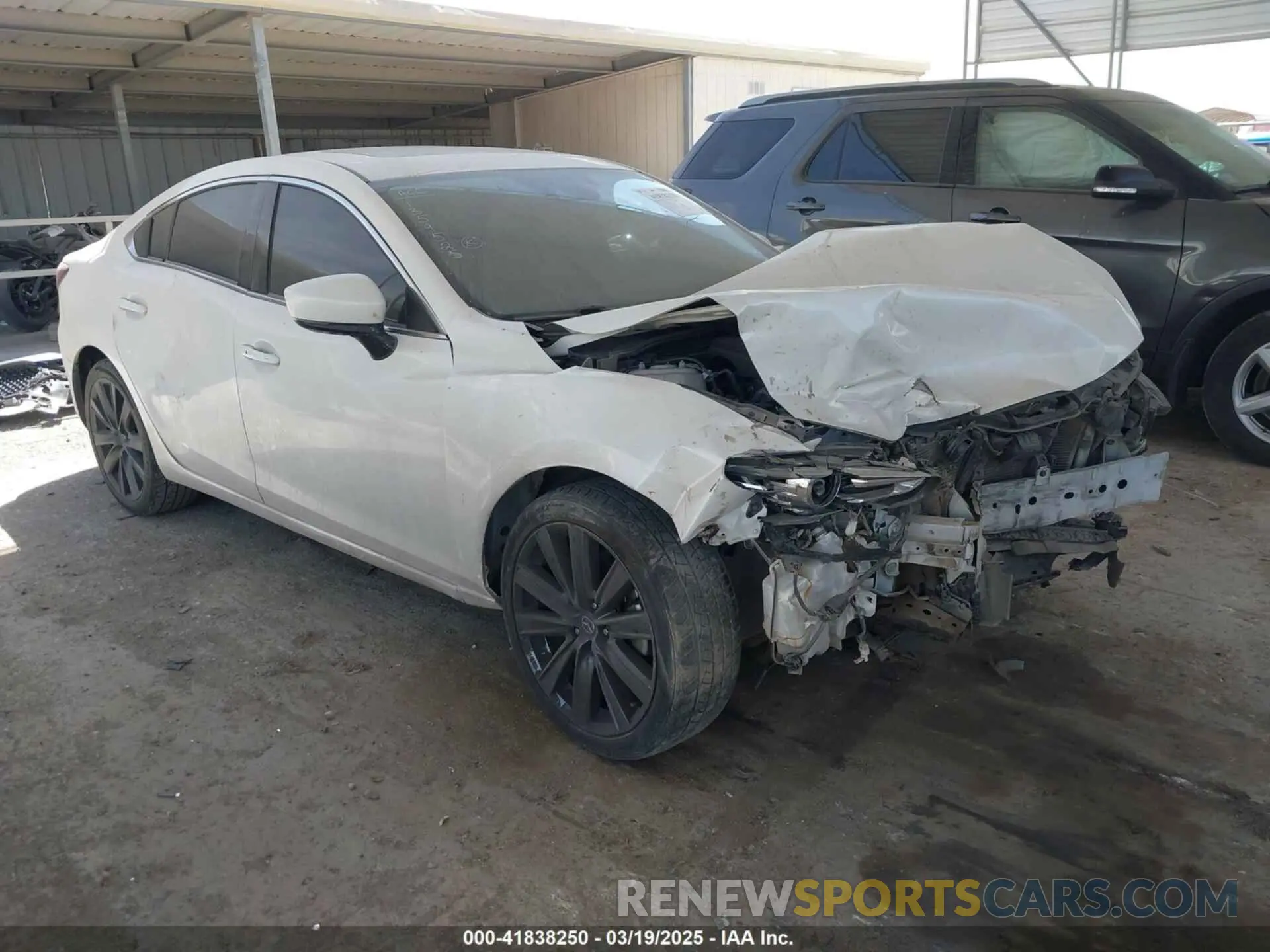 1 fotografías del automóvil dañado JM1GL1VMXM1608079 MAZDA MAZDA6 2021