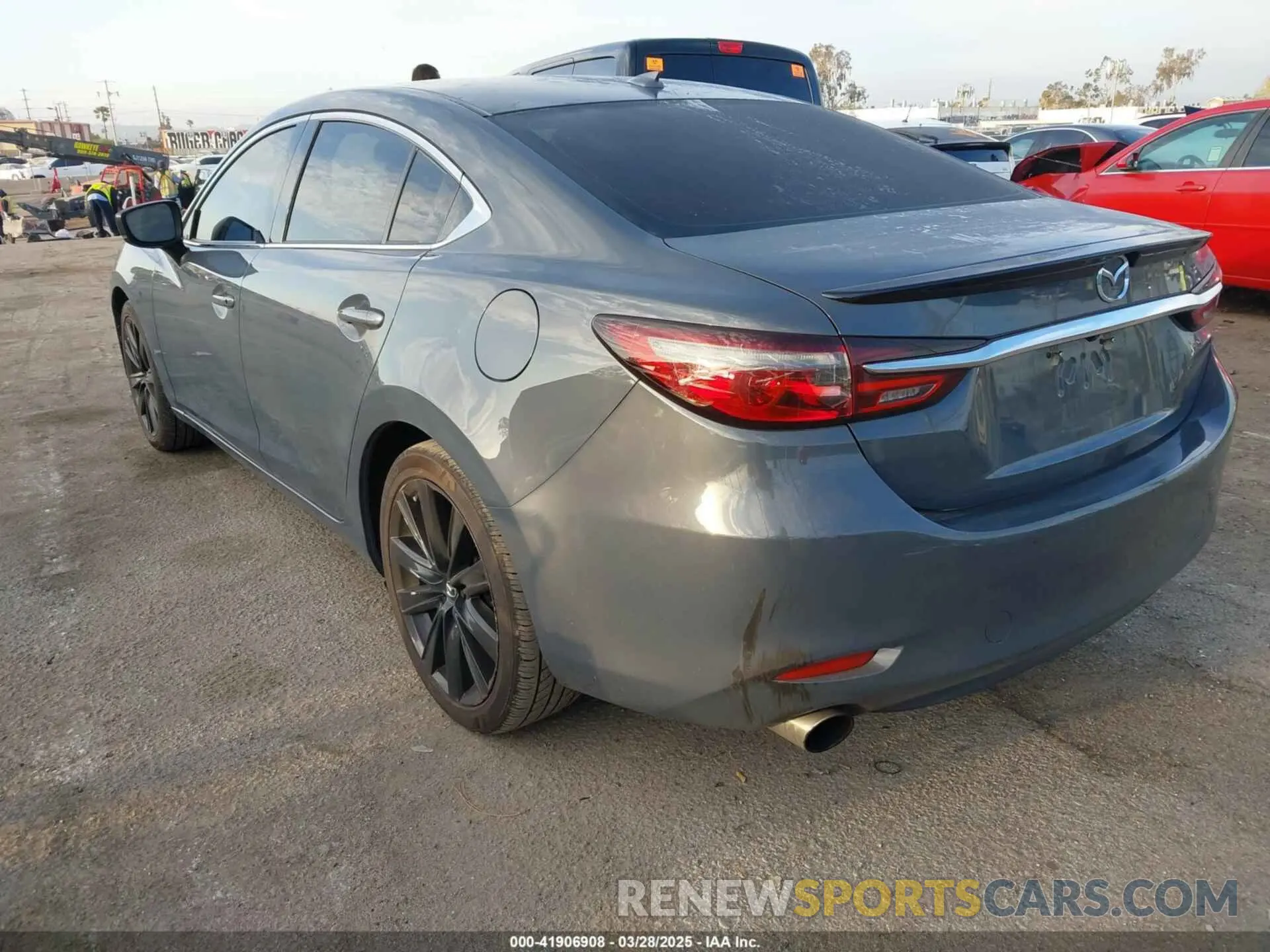 3 fotografías del automóvil dañado JM1GL1WY0M1613504 MAZDA MAZDA6 2021