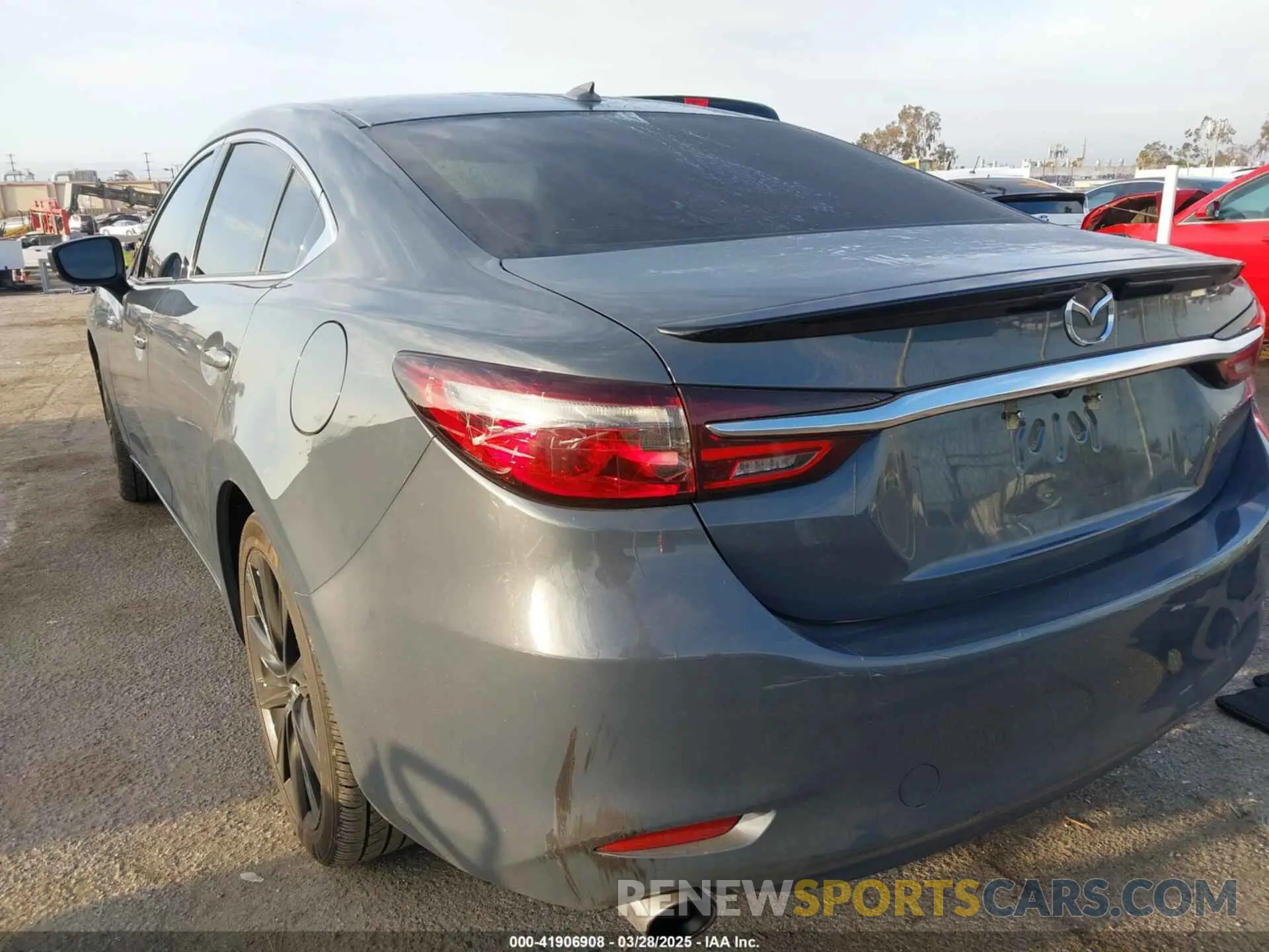 6 fotografías del automóvil dañado JM1GL1WY0M1613504 MAZDA MAZDA6 2021