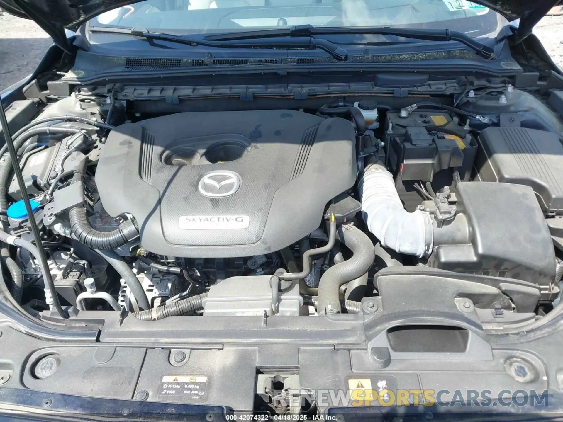 10 fotografías del automóvil dañado JM1GL1WY8M1613203 MAZDA MAZDA6 2021