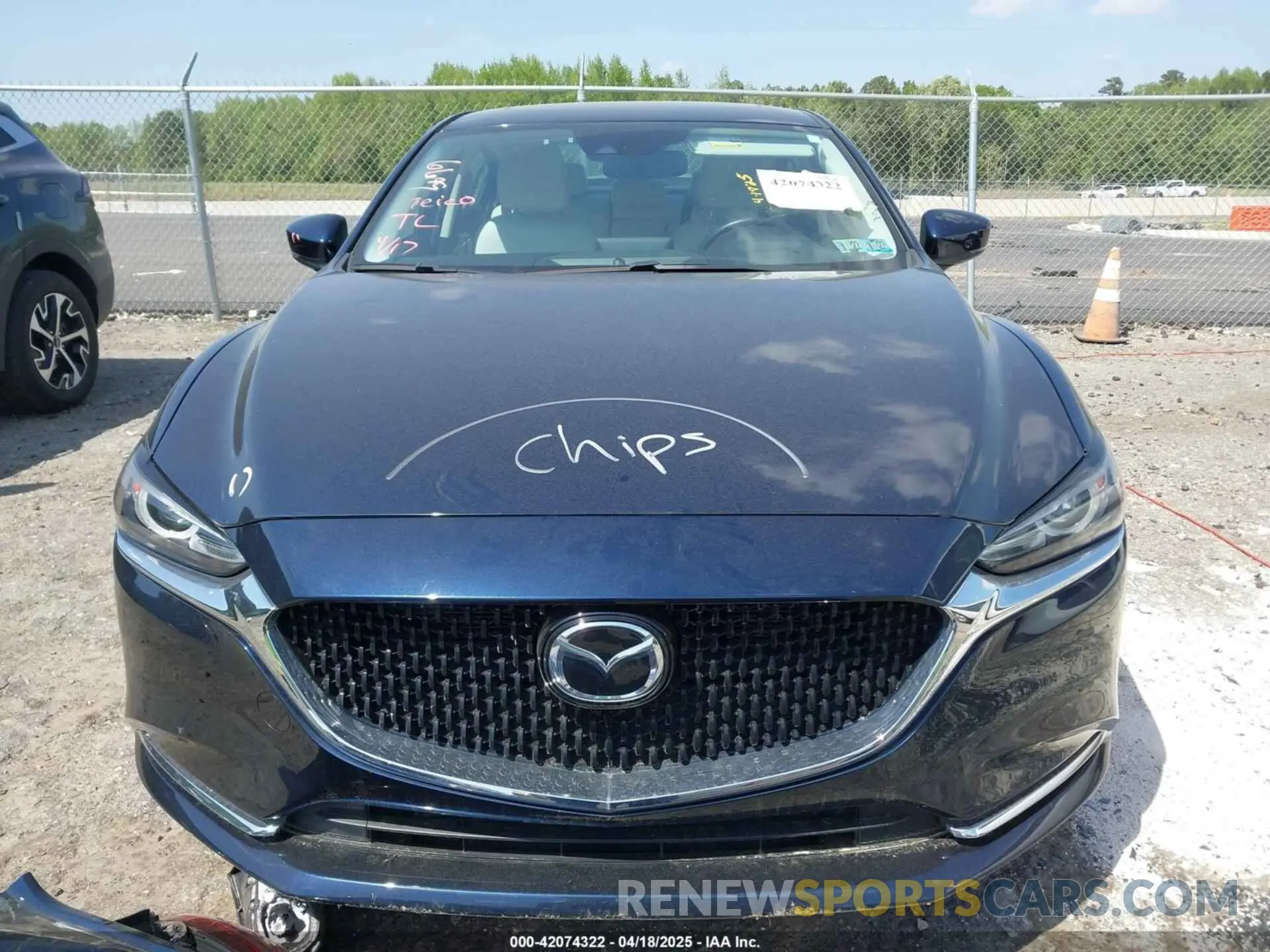 13 fotografías del automóvil dañado JM1GL1WY8M1613203 MAZDA MAZDA6 2021