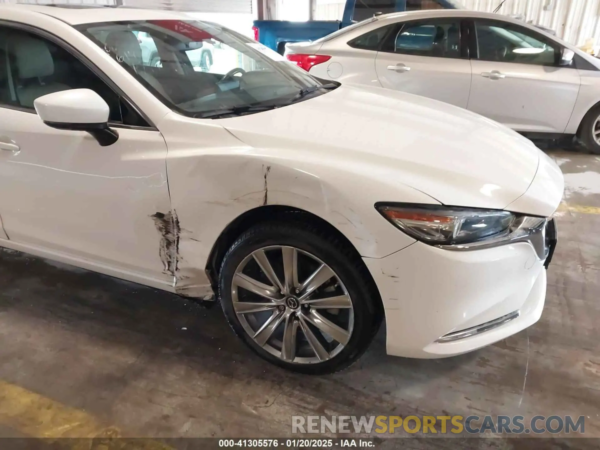 17 fotografías del automóvil dañado JM1GL1WY9M1614117 MAZDA MAZDA6 2021