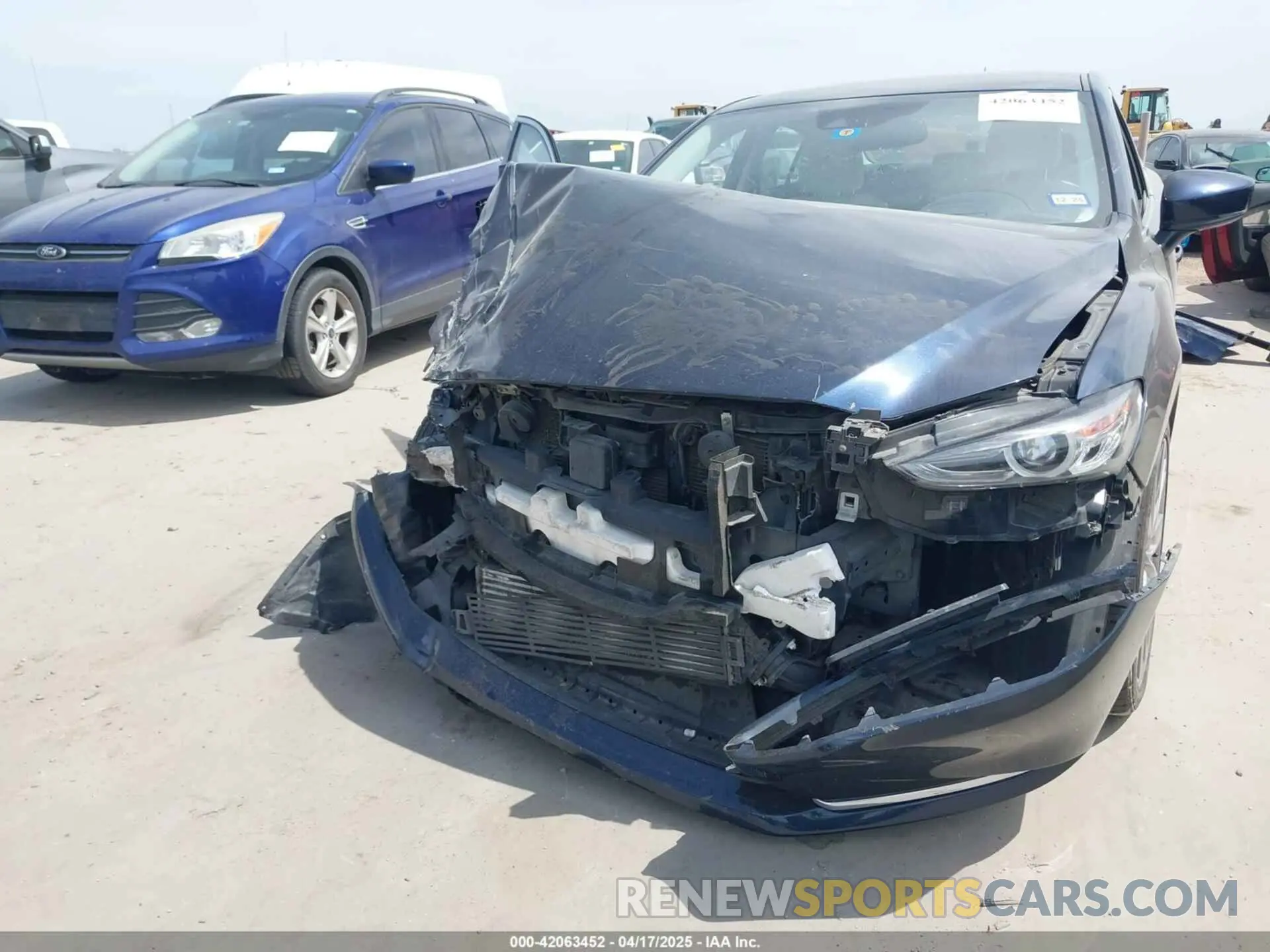 12 fotografías del automóvil dañado JM1GL1WYXM1619858 MAZDA MAZDA6 2021