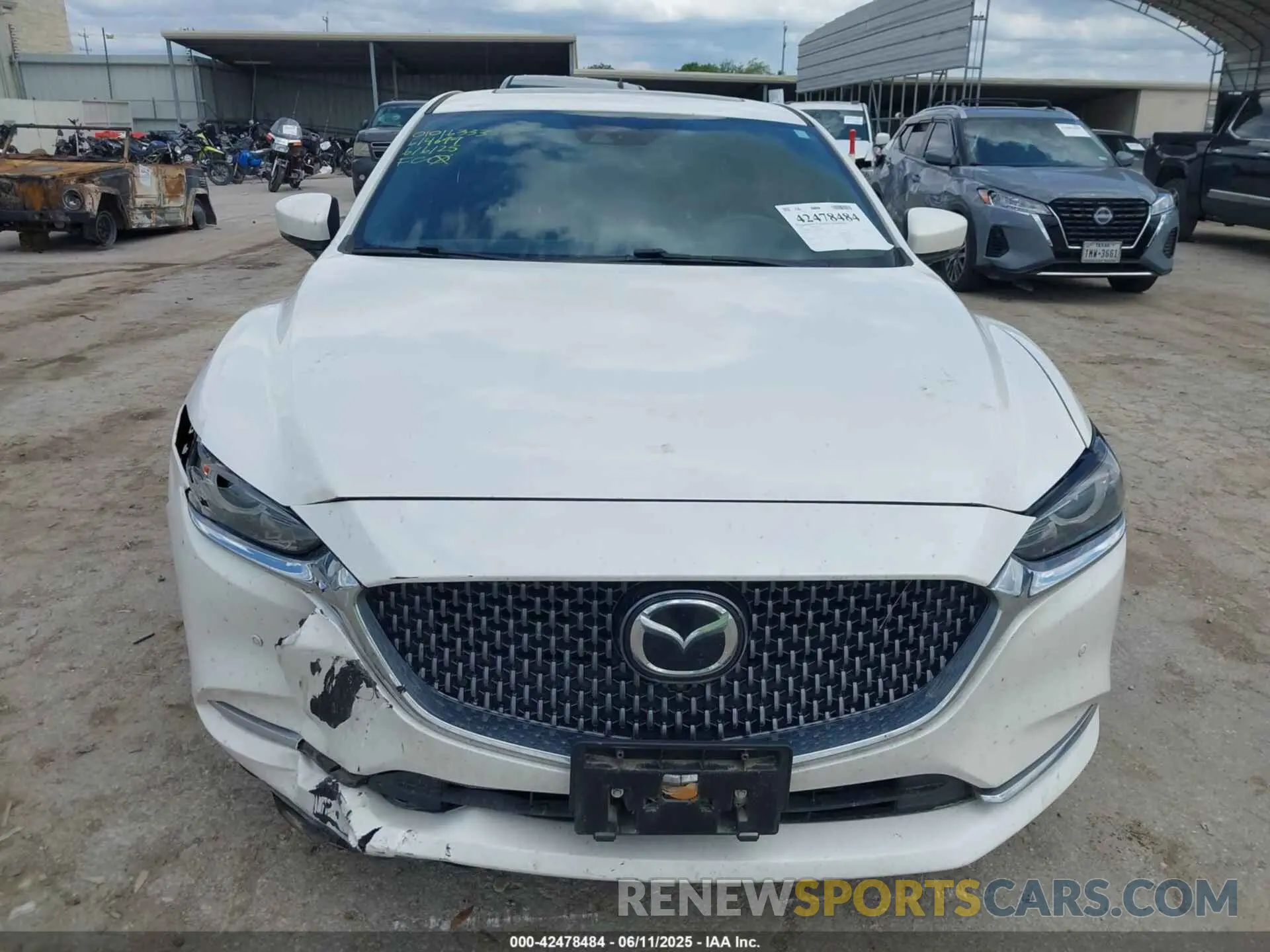 12 fotografías del automóvil dañado JM1GL1XY4M1614699 MAZDA MAZDA6 2021