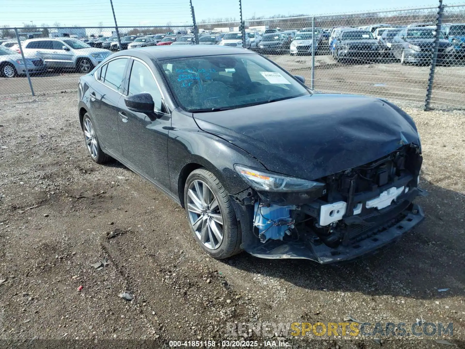1 fotografías del automóvil dañado JM1GL1XY7M1615149 MAZDA MAZDA6 2021