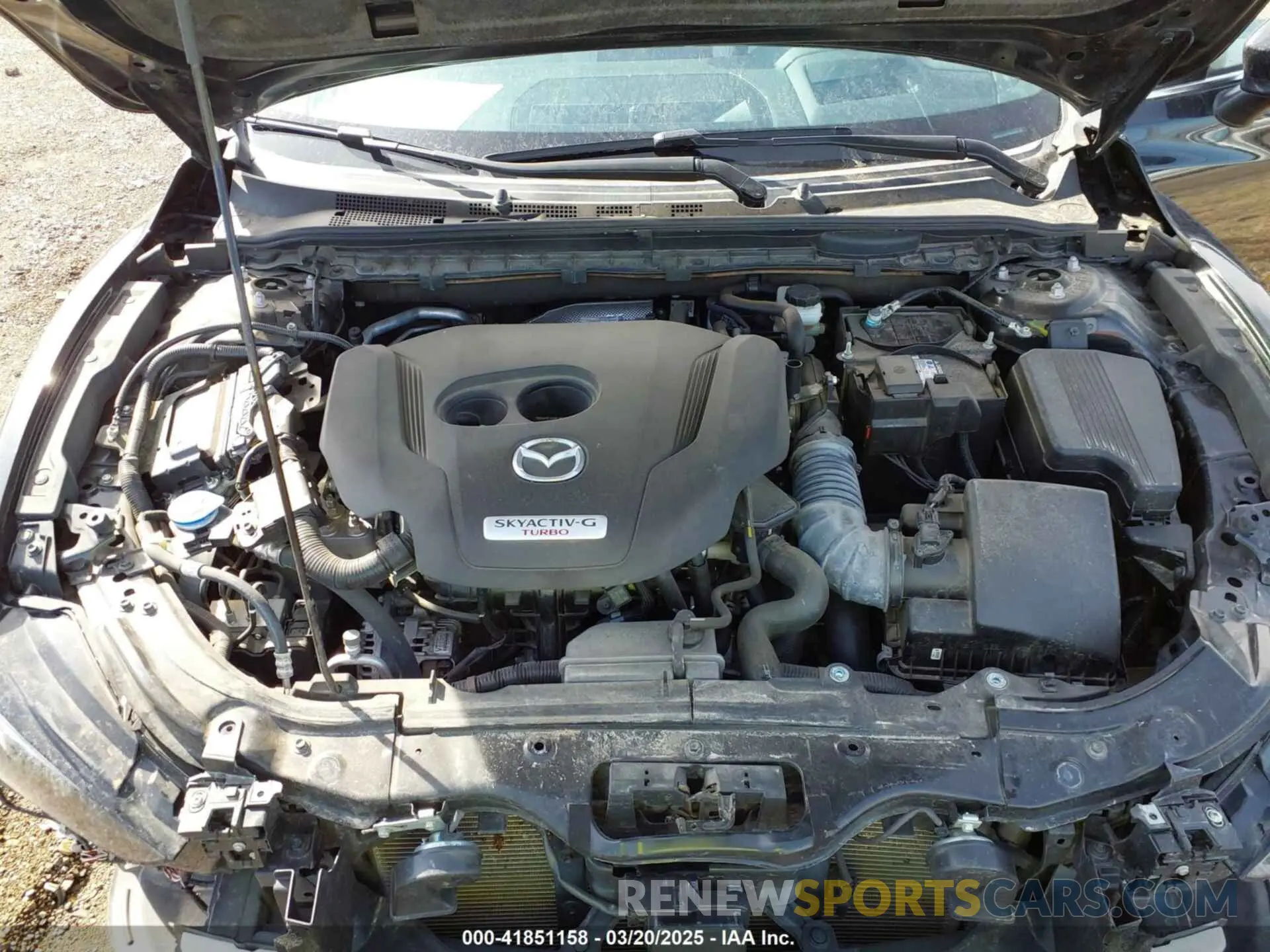 10 fotografías del automóvil dañado JM1GL1XY7M1615149 MAZDA MAZDA6 2021