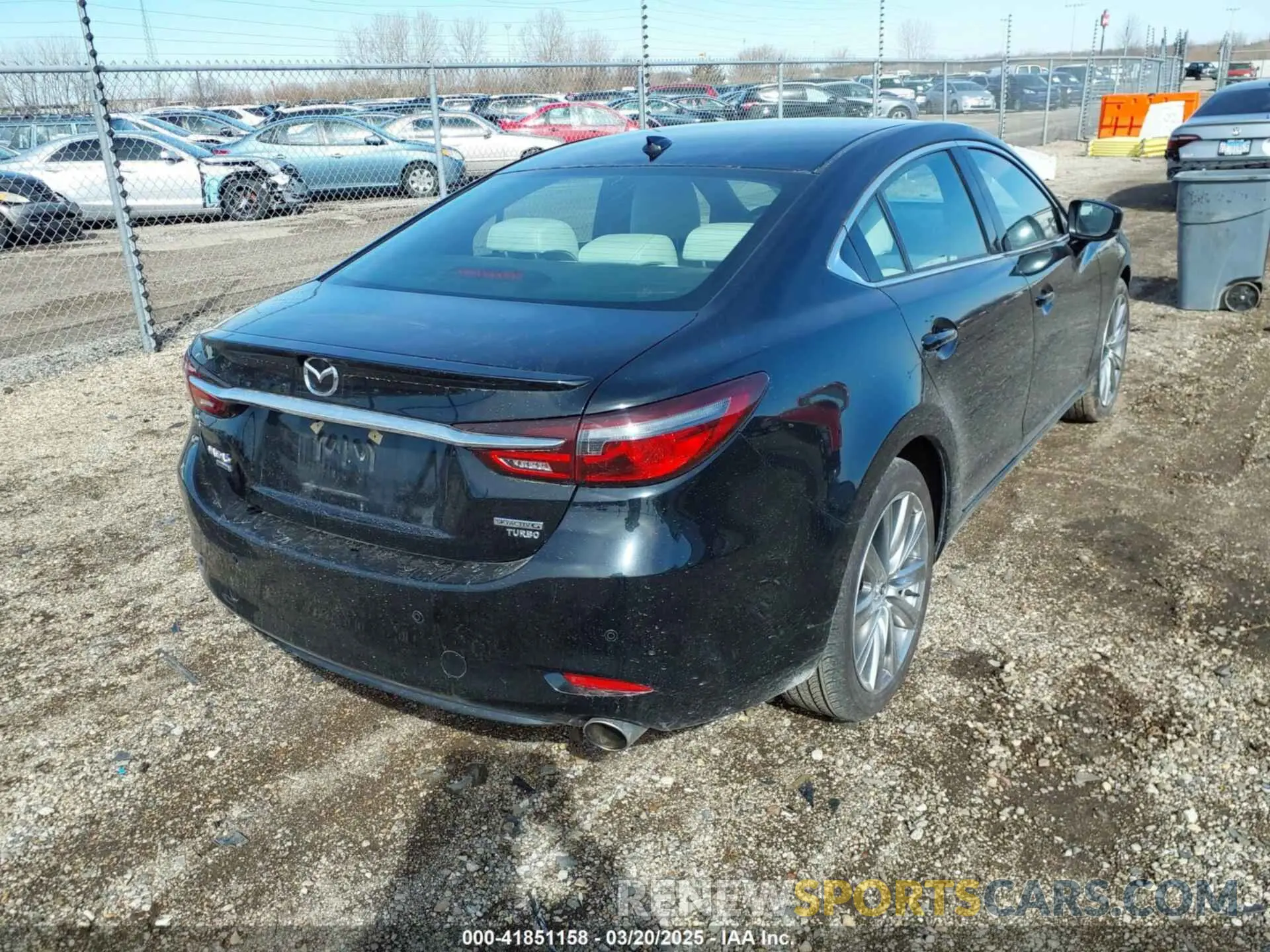 4 fotografías del automóvil dañado JM1GL1XY7M1615149 MAZDA MAZDA6 2021