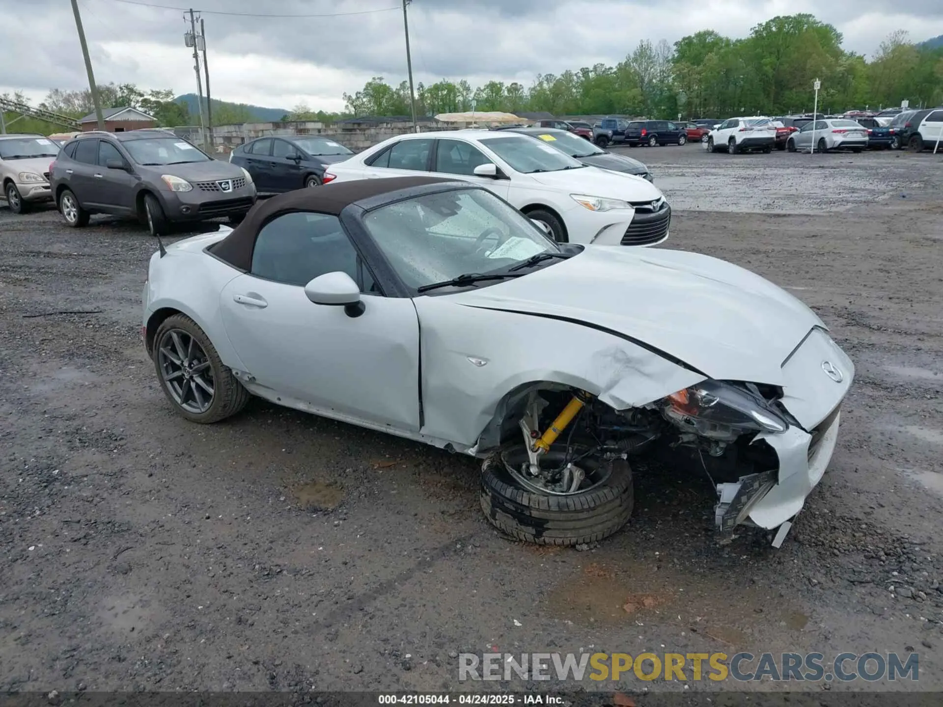 1 fotografías del automóvil dañado JM1NDAD77K0304999 MAZDA MX-5 MIATA 2019