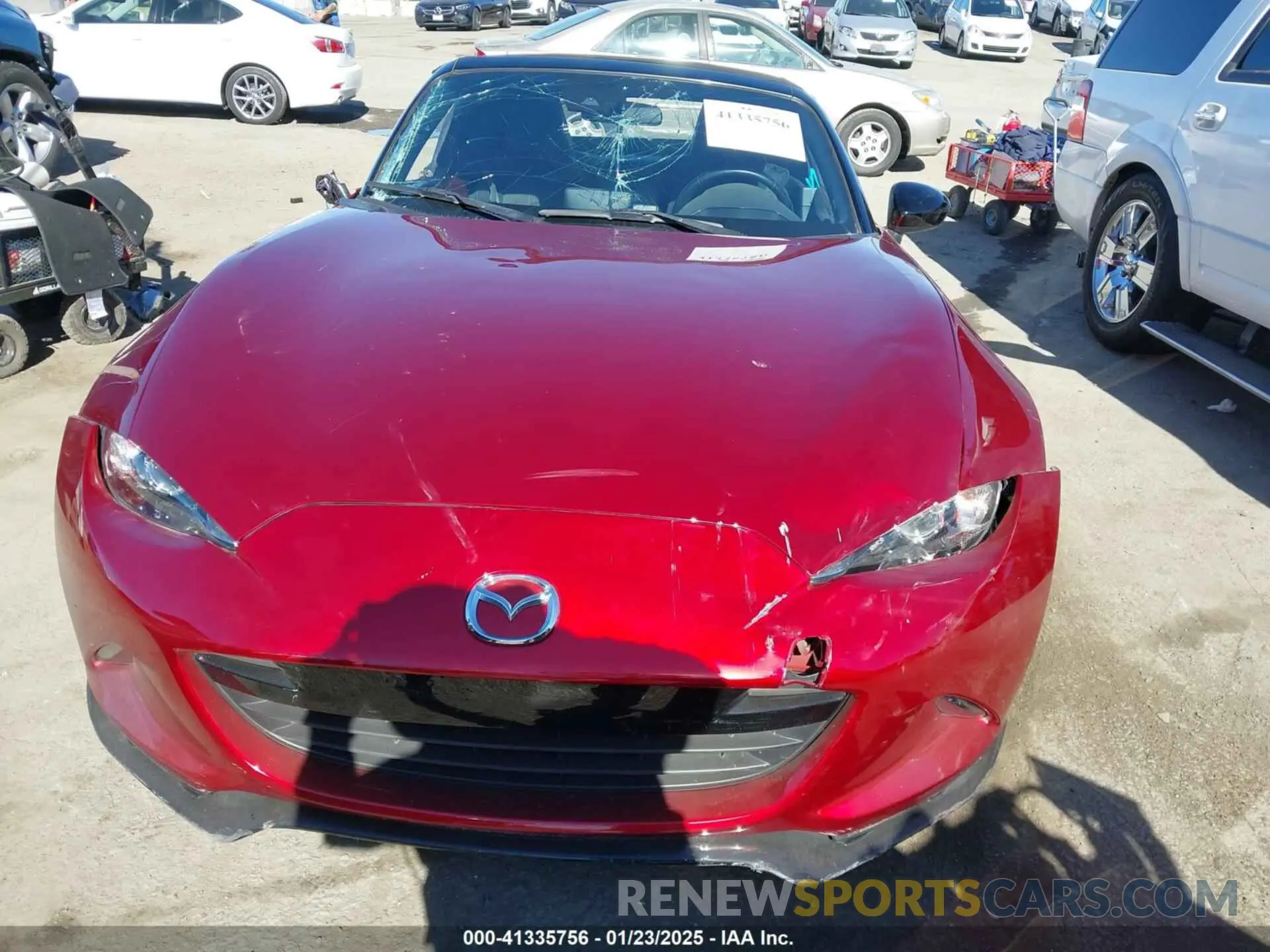 13 fotografías del automóvil dañado JM1NDAC78L0418237 MAZDA MX-5 MIATA 2020