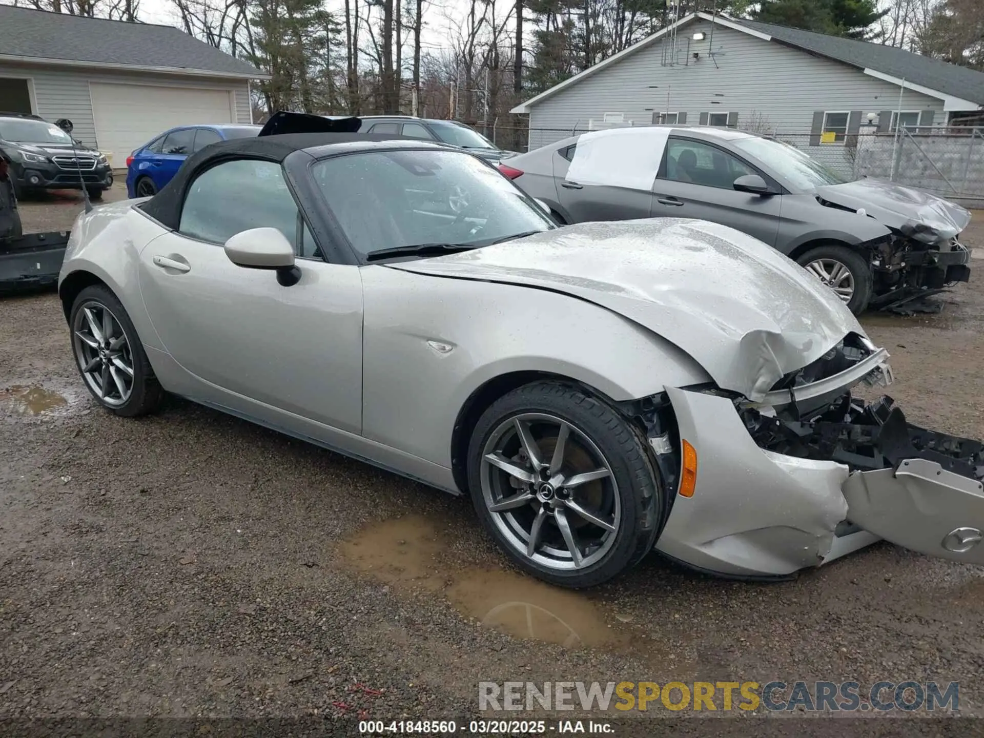 1 fotografías del automóvil dañado JM1NDAD78N0507646 MAZDA MX-5 MIATA 2022