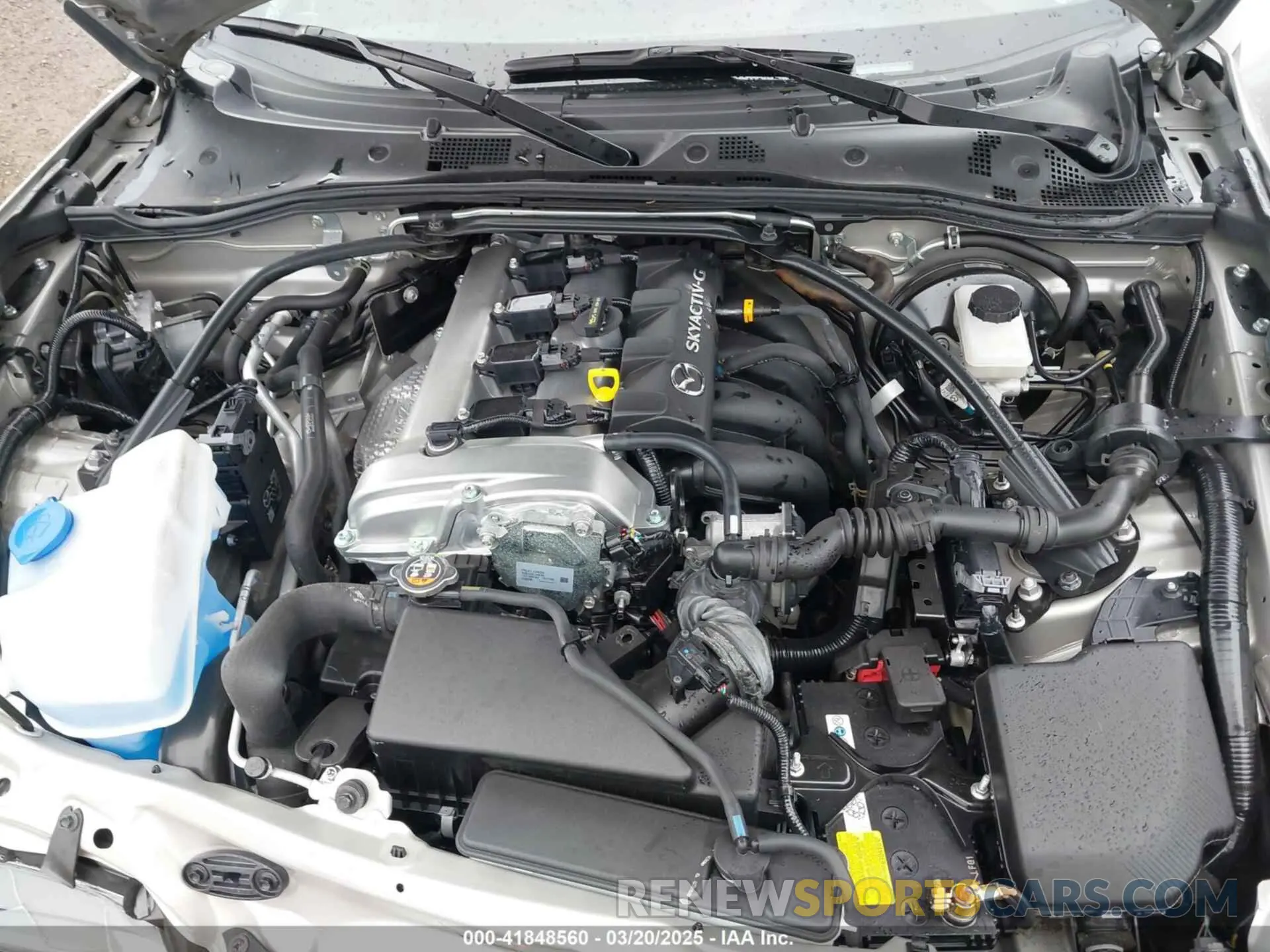 10 fotografías del automóvil dañado JM1NDAD78N0507646 MAZDA MX-5 MIATA 2022