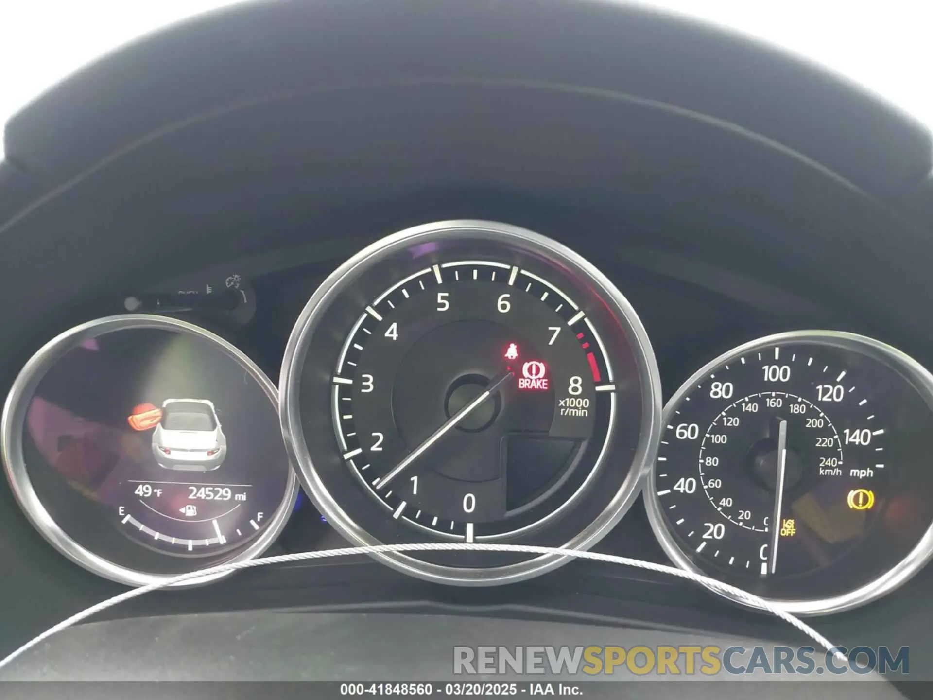 7 fotografías del automóvil dañado JM1NDAD78N0507646 MAZDA MX-5 MIATA 2022